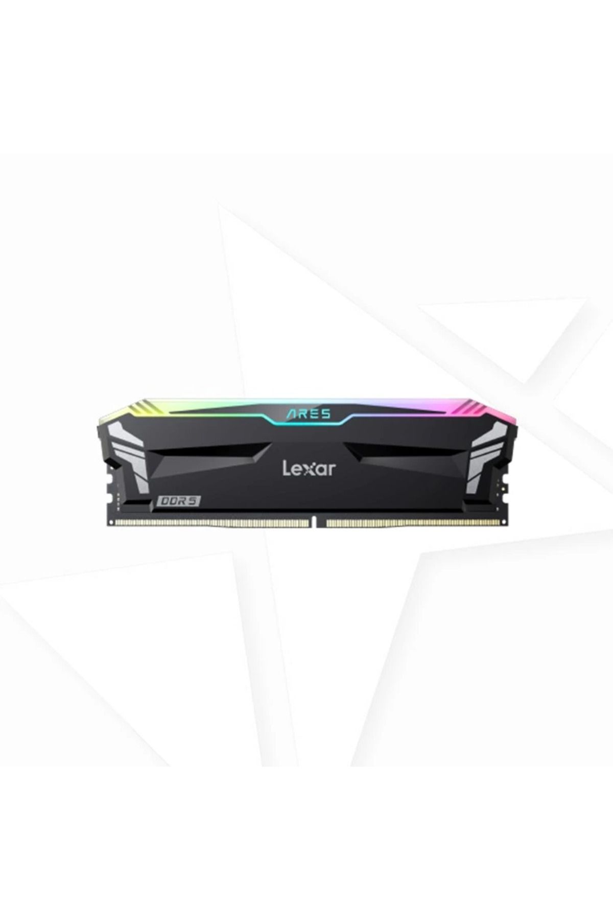 Lexar-ذاكرة ARES RGB DDR5 سعة 32 جيجابايت (2x16 جيجابايت) بتردد 6400 ميجاهرتز 4