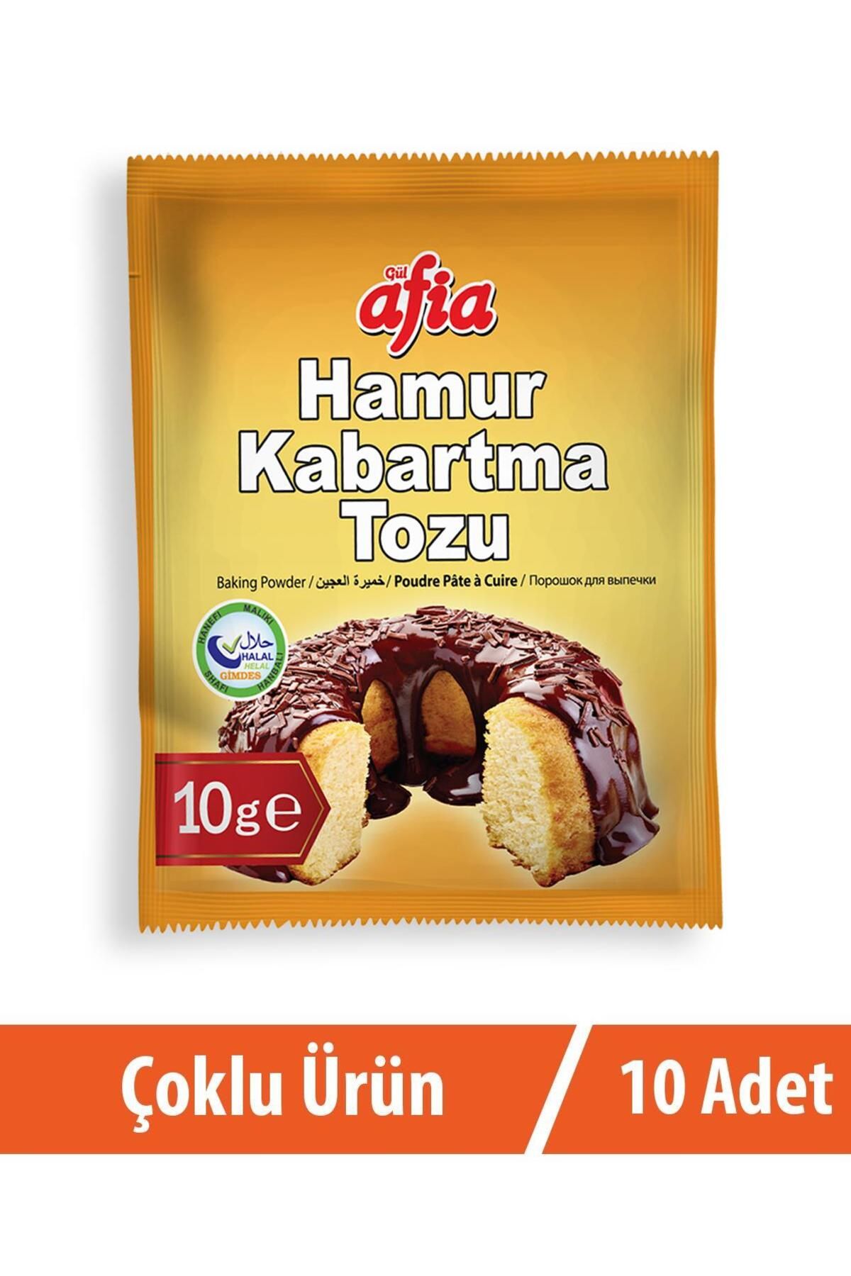 Afia Hamur Kabartma Tozu Poşet 10x10lu