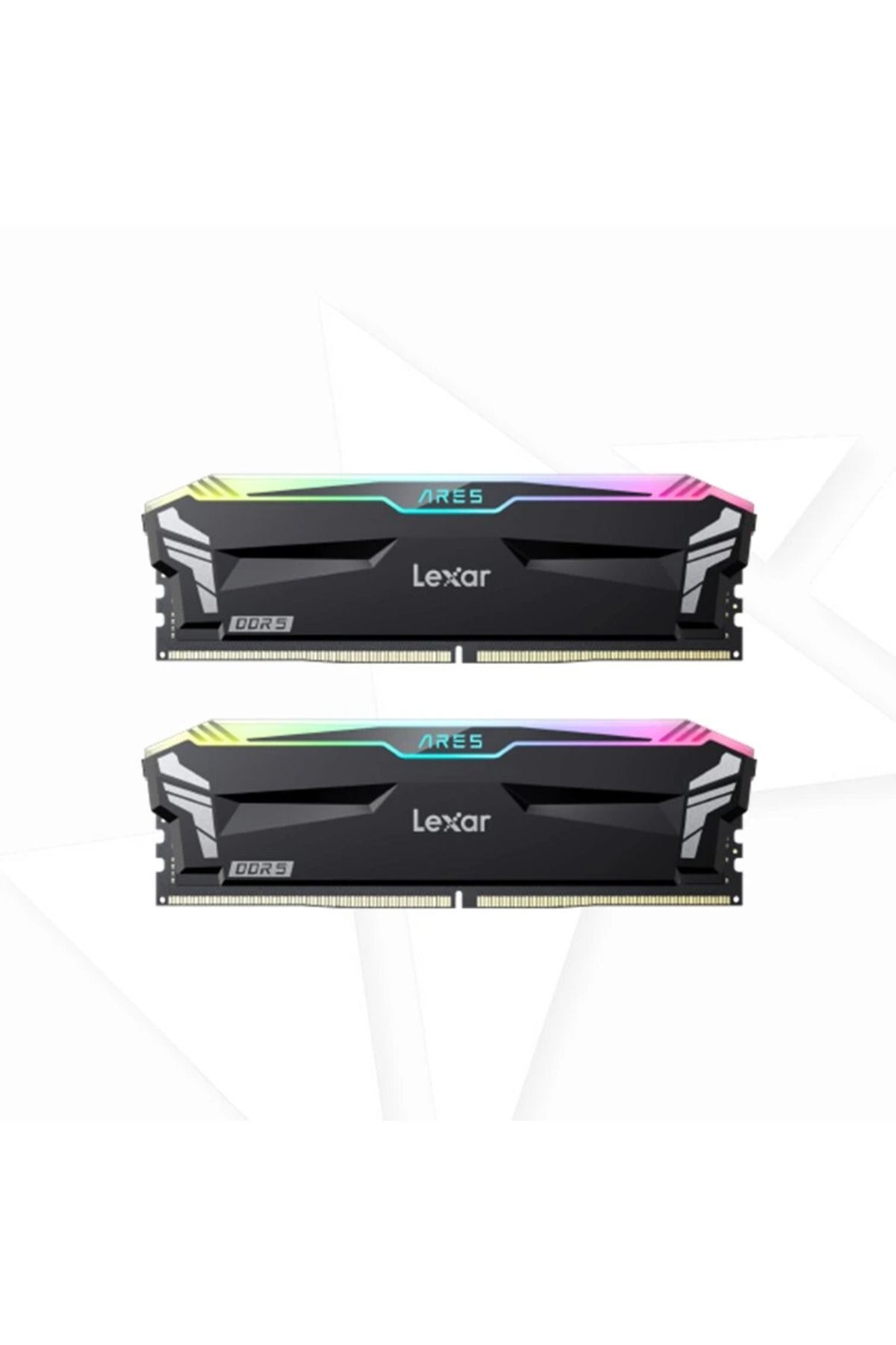 Lexar-ذاكرة ARES RGB DDR5 سعة 32 جيجابايت (2x16 جيجابايت) بتردد 6400 ميجاهرتز 2