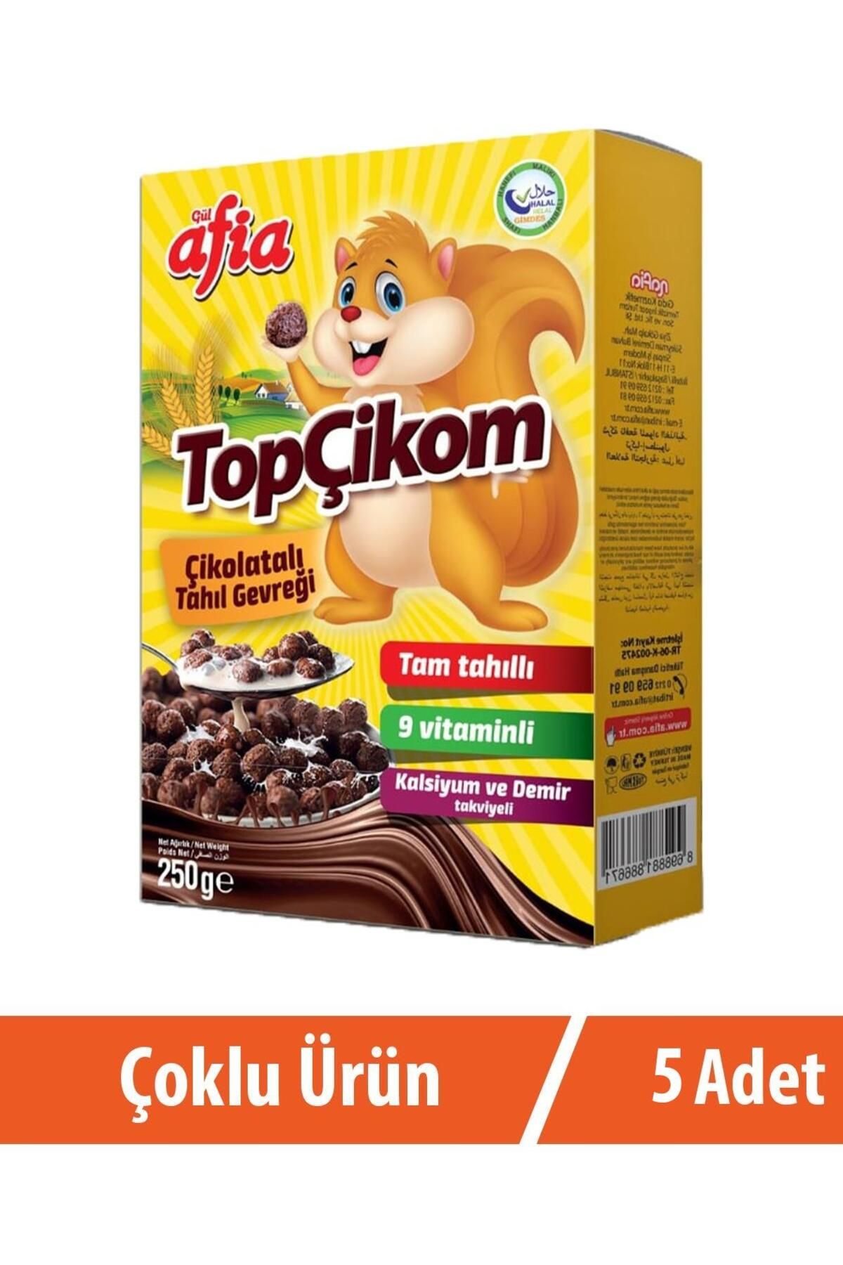 Afia Topçikom Çiko Tahıl Gevreği 5x250 gr