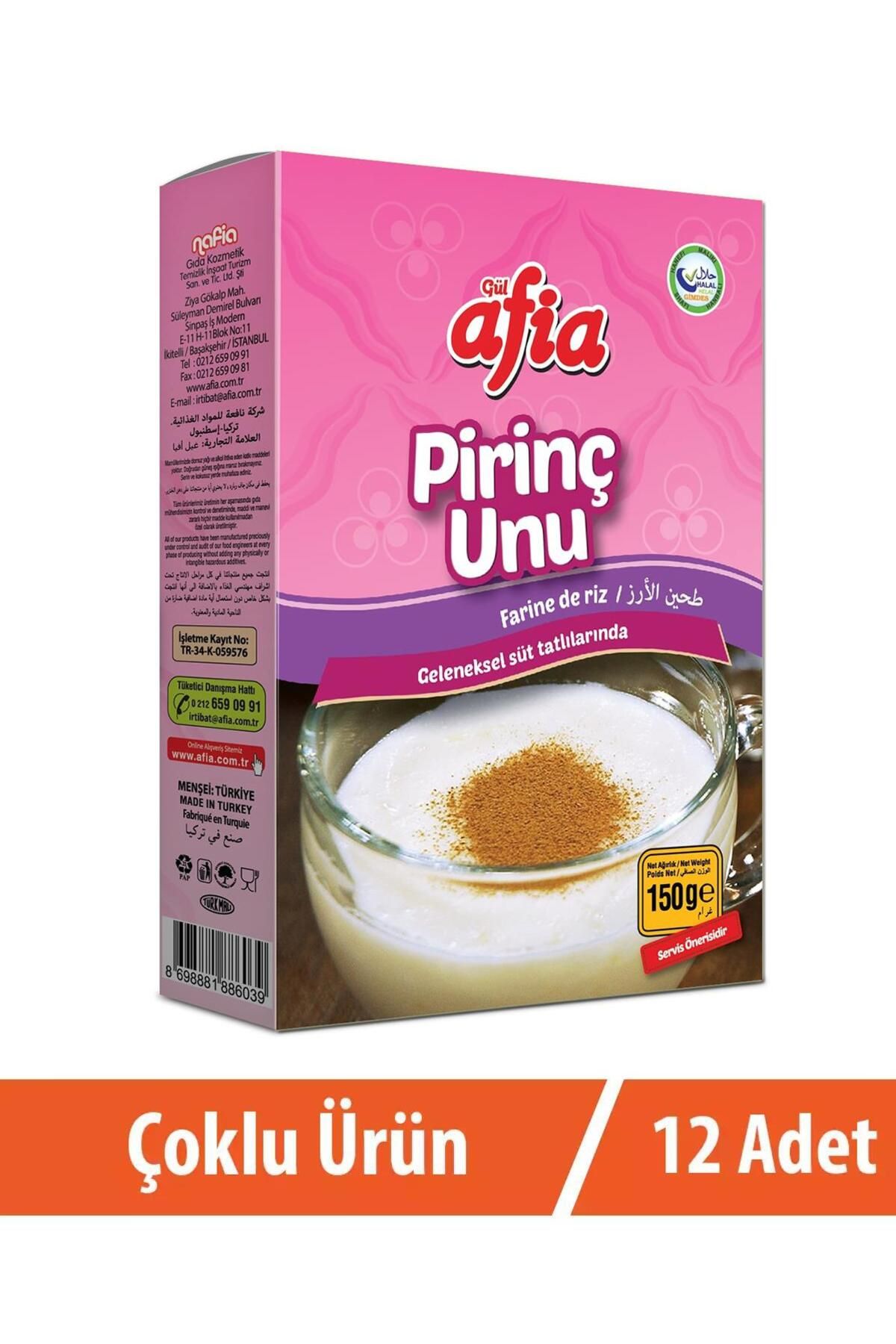 Afia Pirinç Unu 12x150 gr