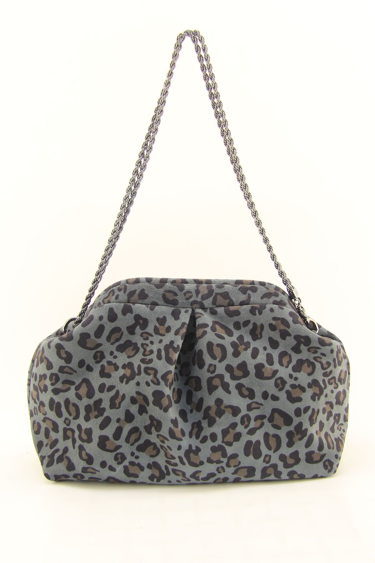 HNB-Shoulder Bag - Gray - Leopard 2