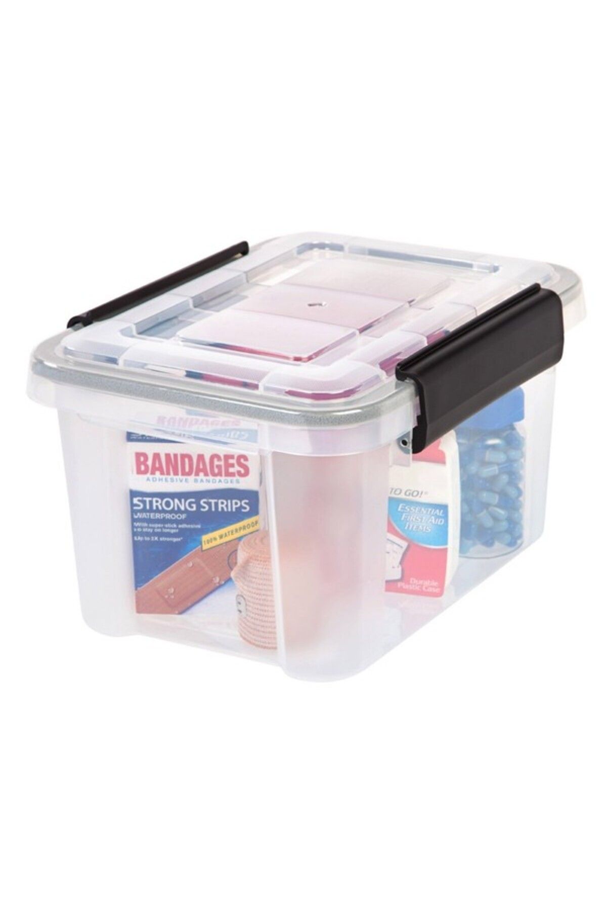 IRIS-WeatherPro Rectangular Storage Container 6.5 Quart 1