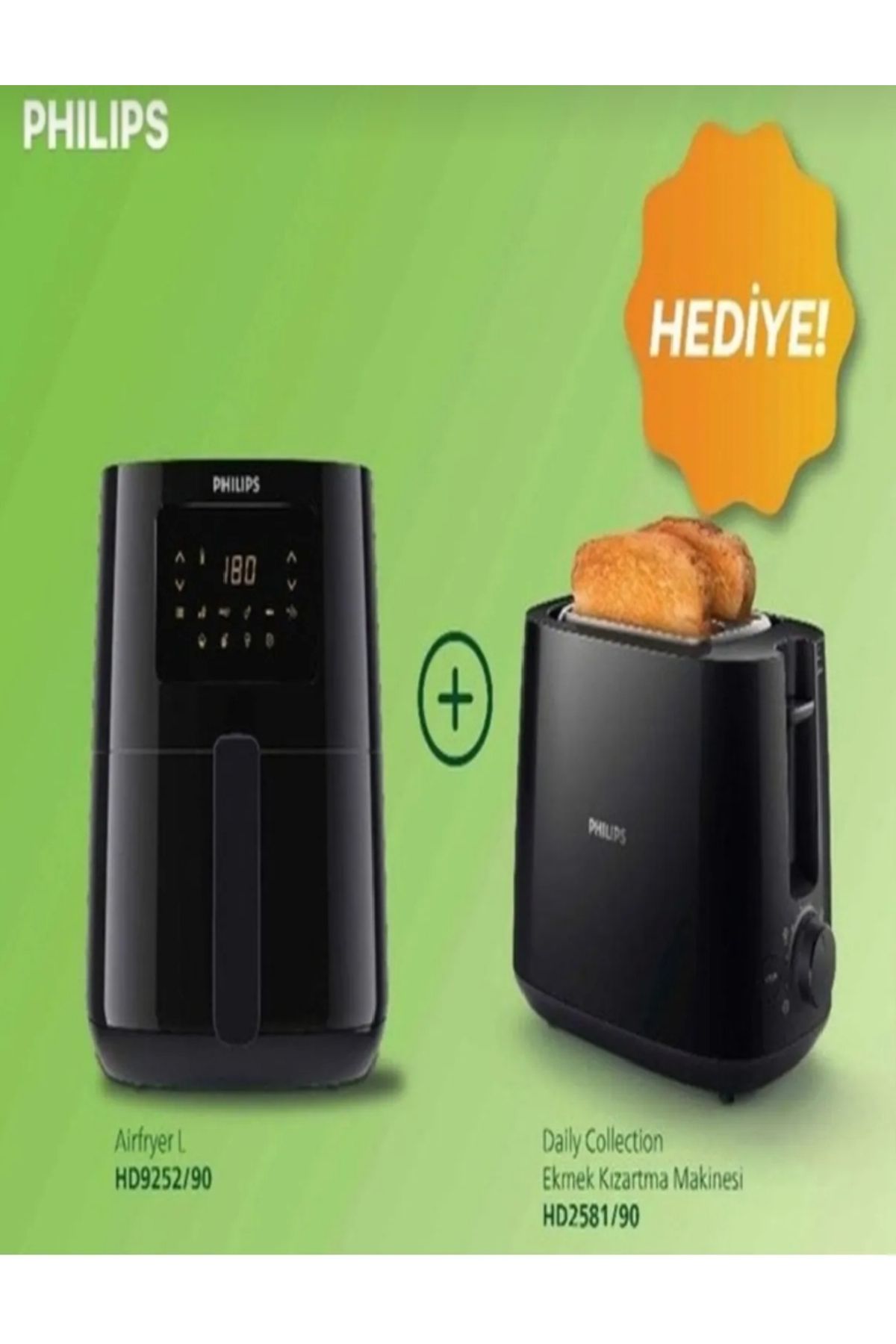 Philips Airfryer Esenntial 4l Tost Makinesi Hediyesi