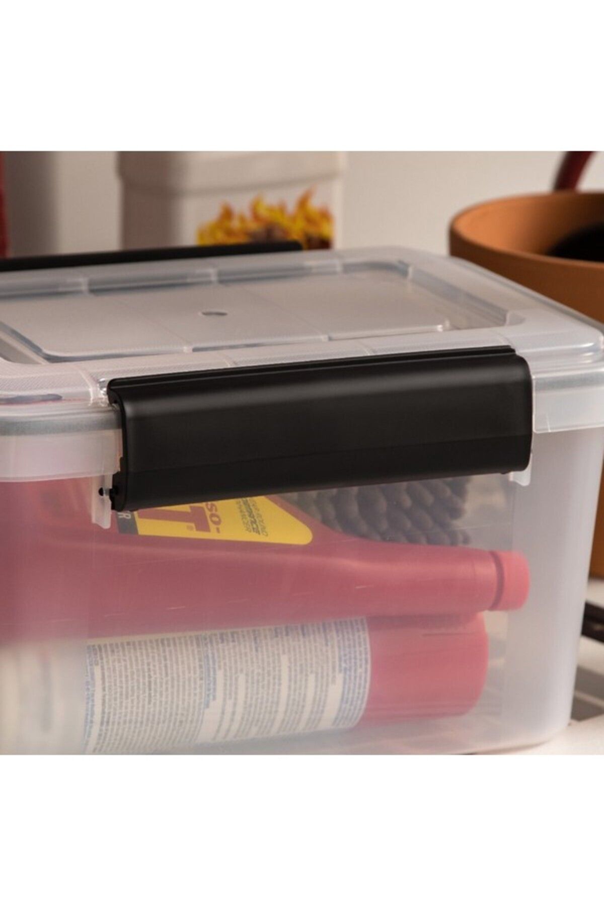 IRIS-WeatherPro Rectangular Storage Container 6.5 Quart 2