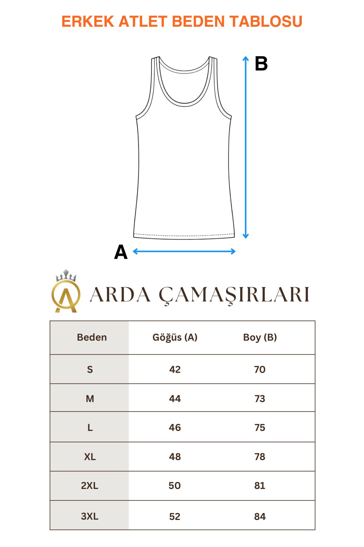 MİSS LAURA-Men's Gray Tank Top 6 Pieces 100% Cotton 4