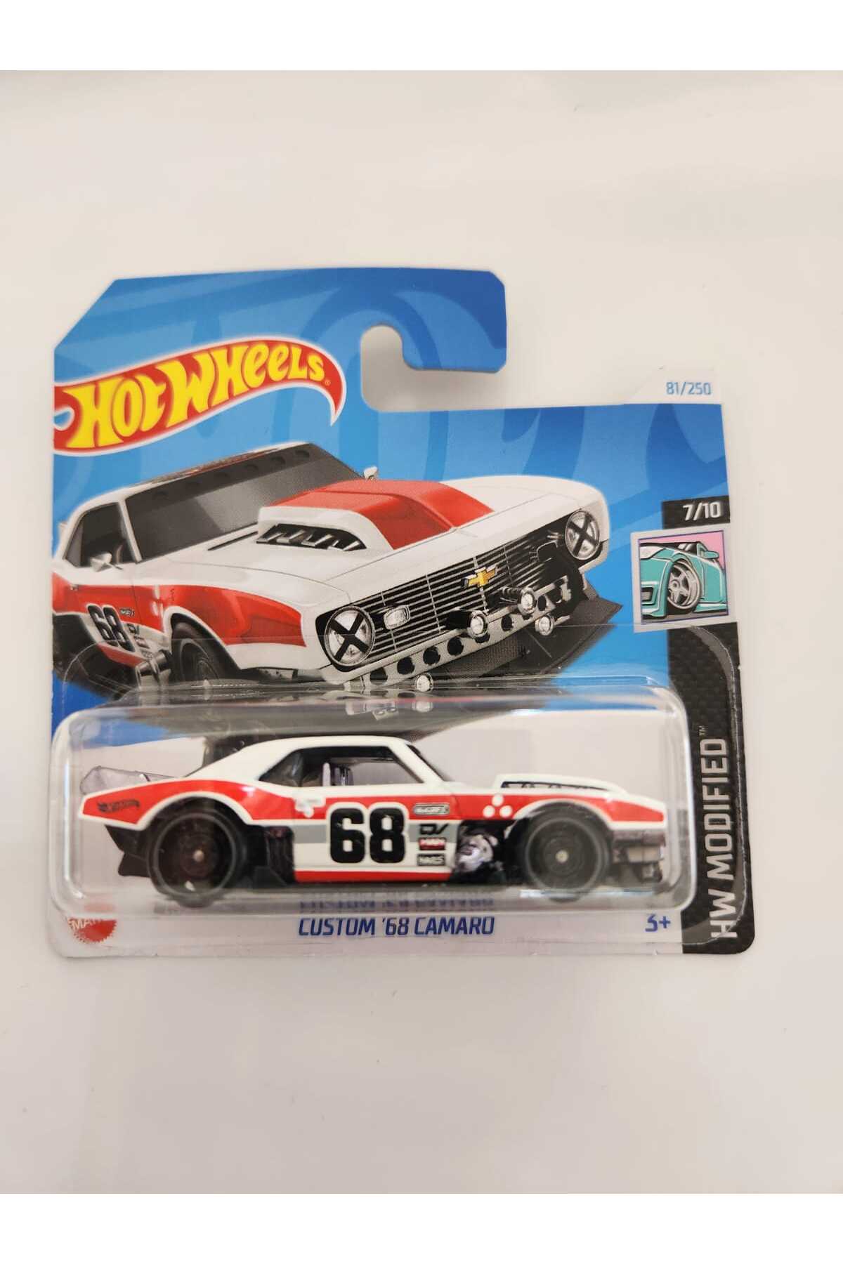 Hotwhells Hotwheels Custom 68 Camaro, Mattel, Tekli Arabalar