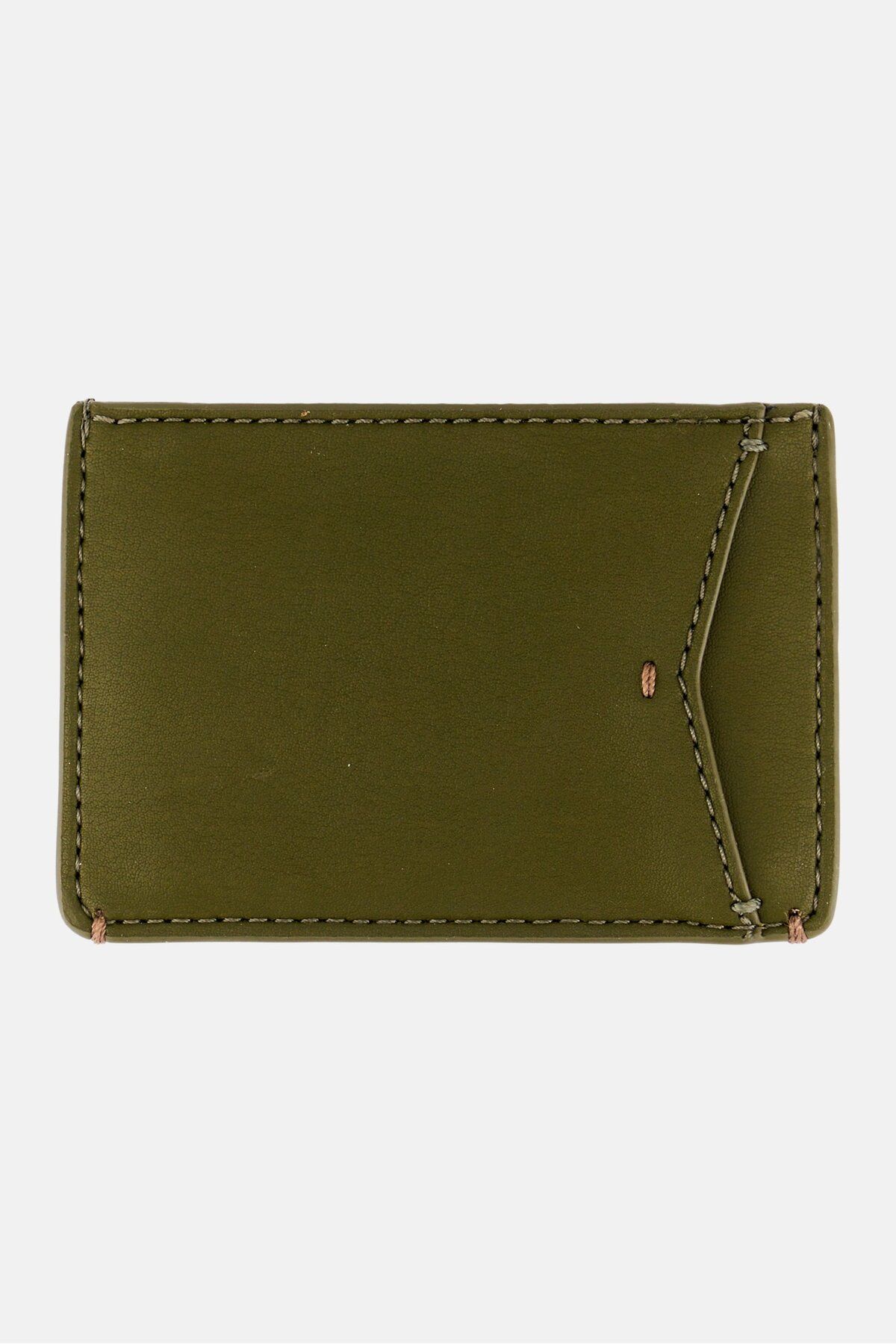 Fossil-Men Brand Logo Card Case 7 H x 10 L x 1 W cm, Olive 2