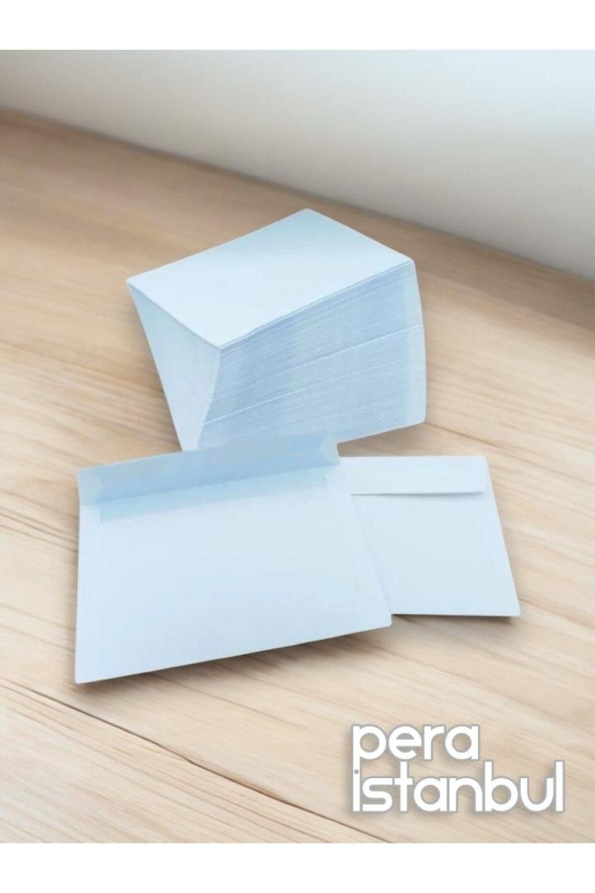 Pera İstanbul-100 Pcs 114X162 mm White Invitation Luxury Greeting Card Letter Seal Wallet Large Capacity Bag Envelope 3