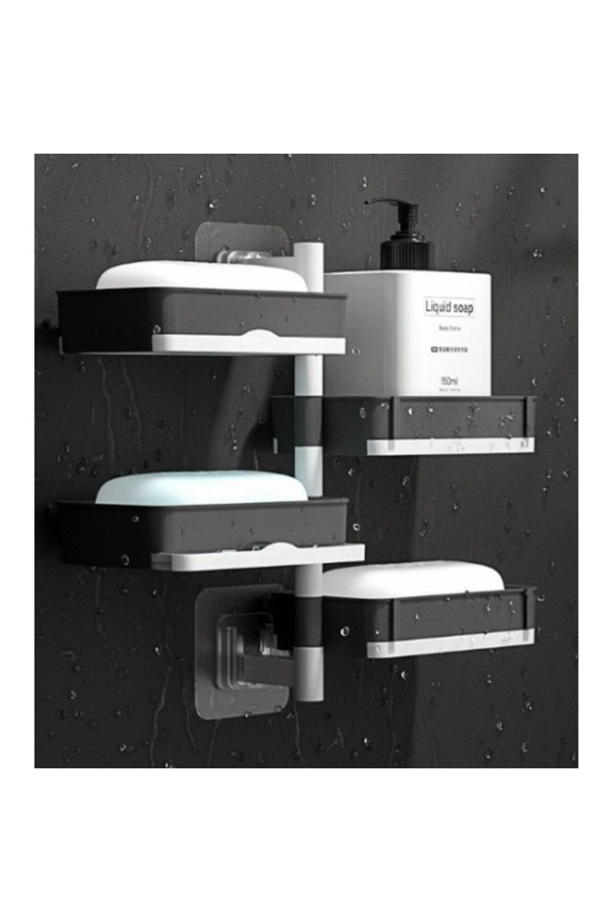 Zenti 4 Katlı Banyo Organizer Stand