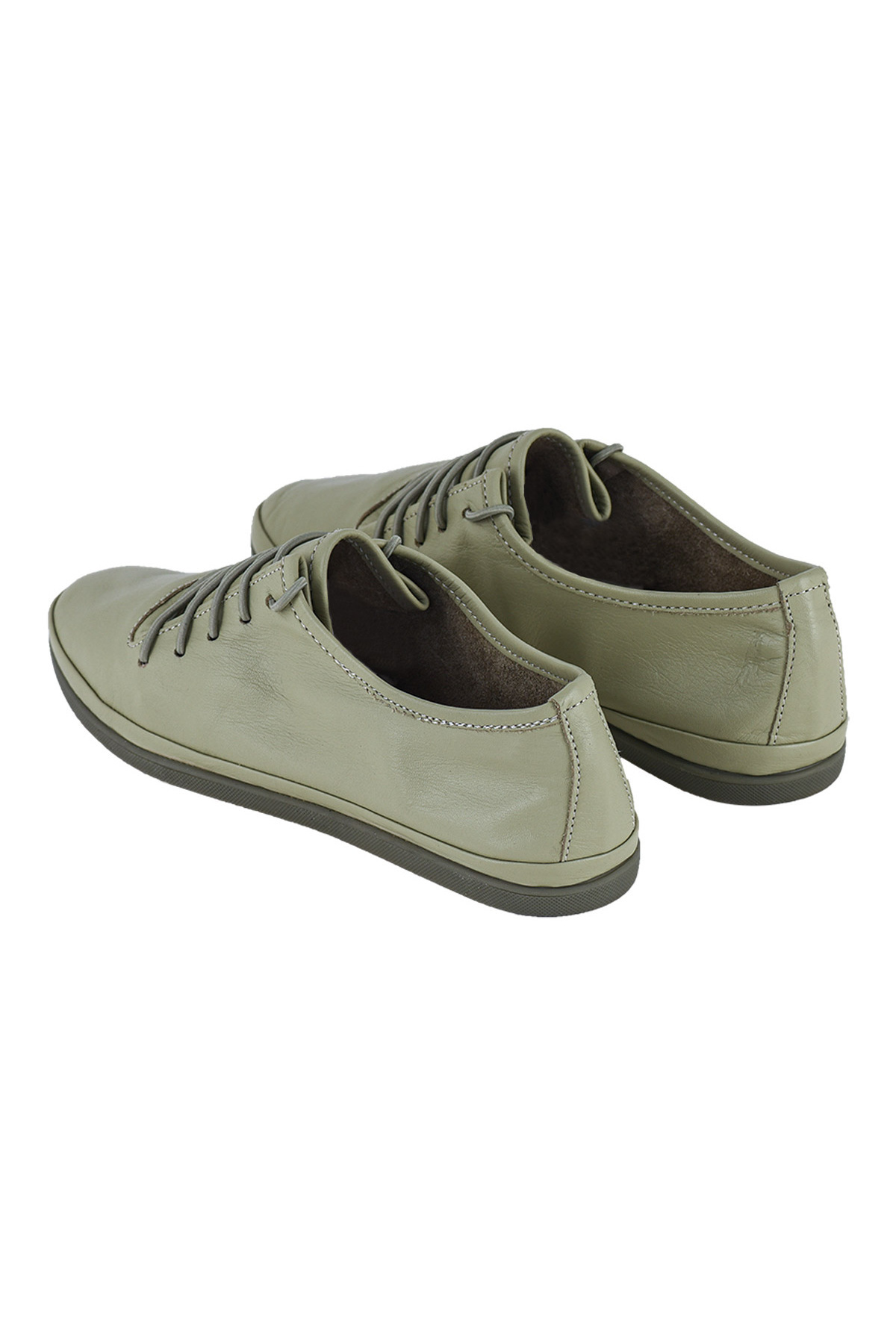 NOOSY-Pantofi damă verde din piele naturală 4