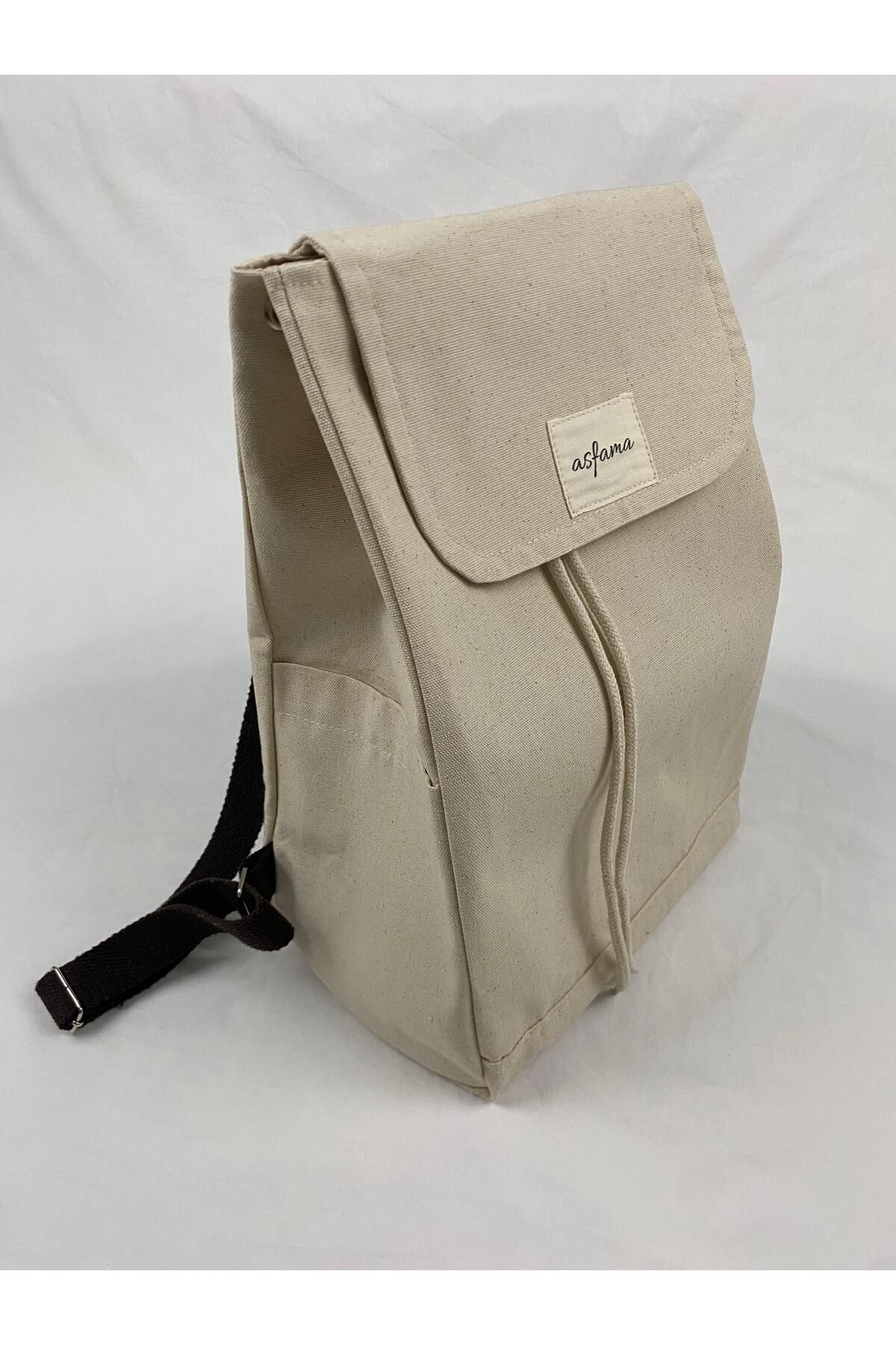 ASFAMA-Backpack - Brown - Plain 1