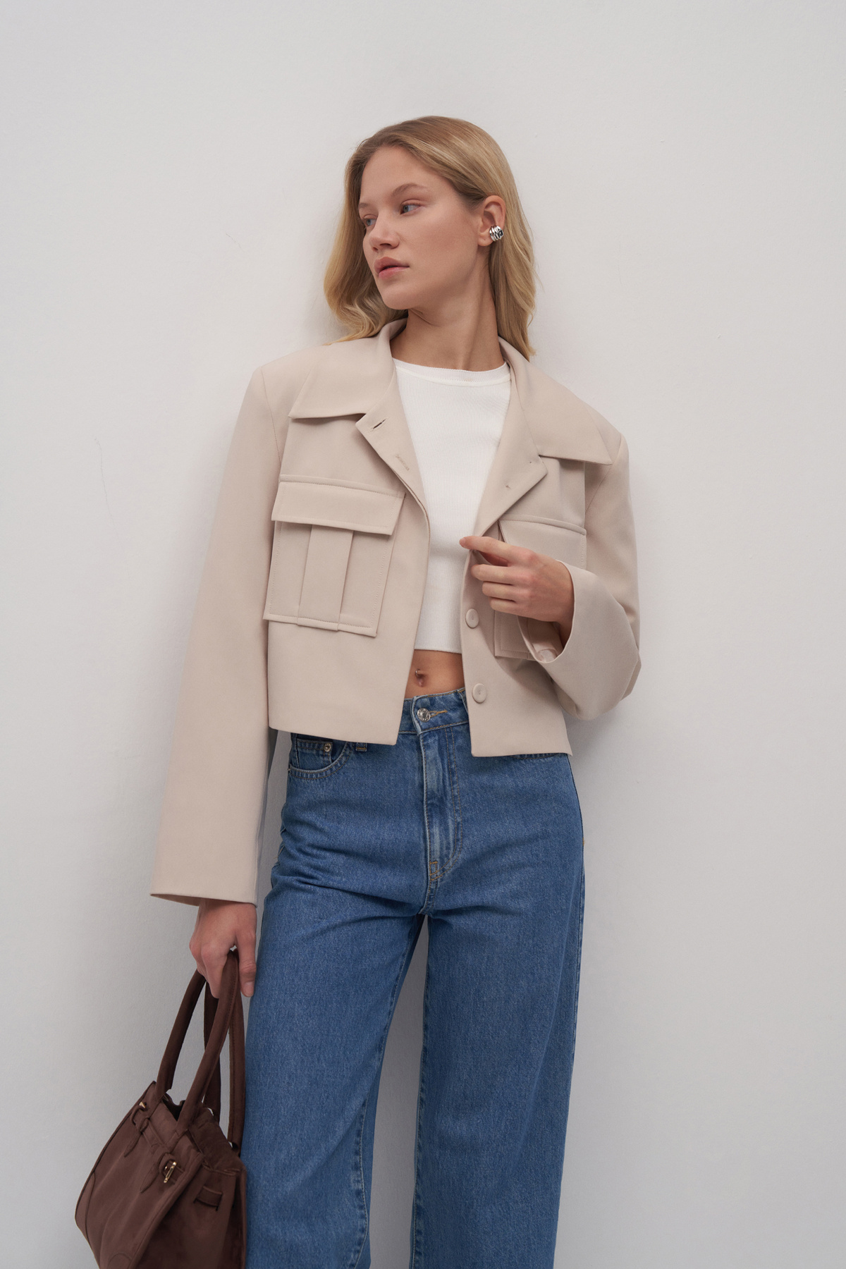 mathilda store-Elias Edition Women's Crop Jacket 5