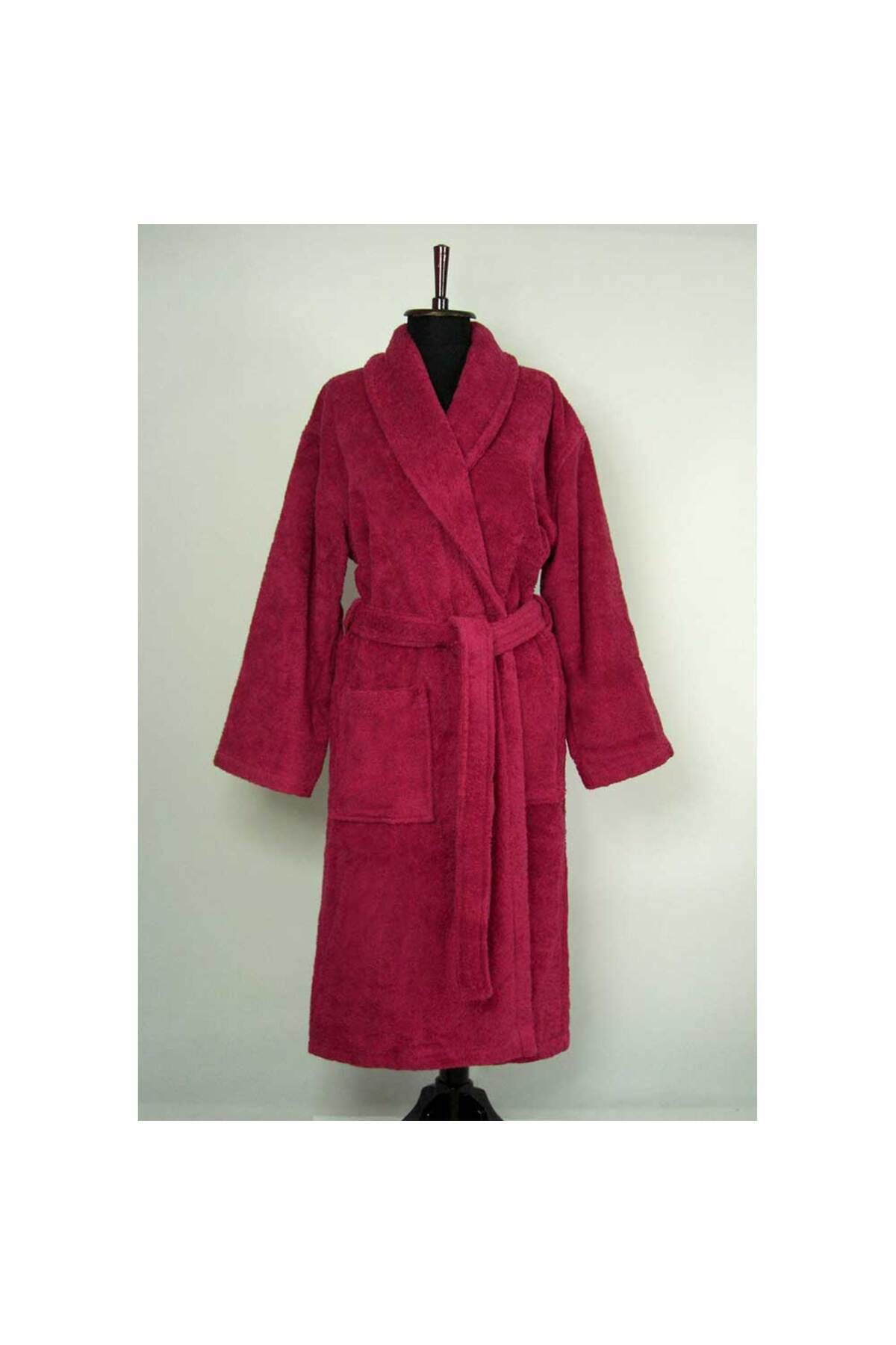 Homelux-Red Bathrobe S, 500 Gm, Cotton 100% 2