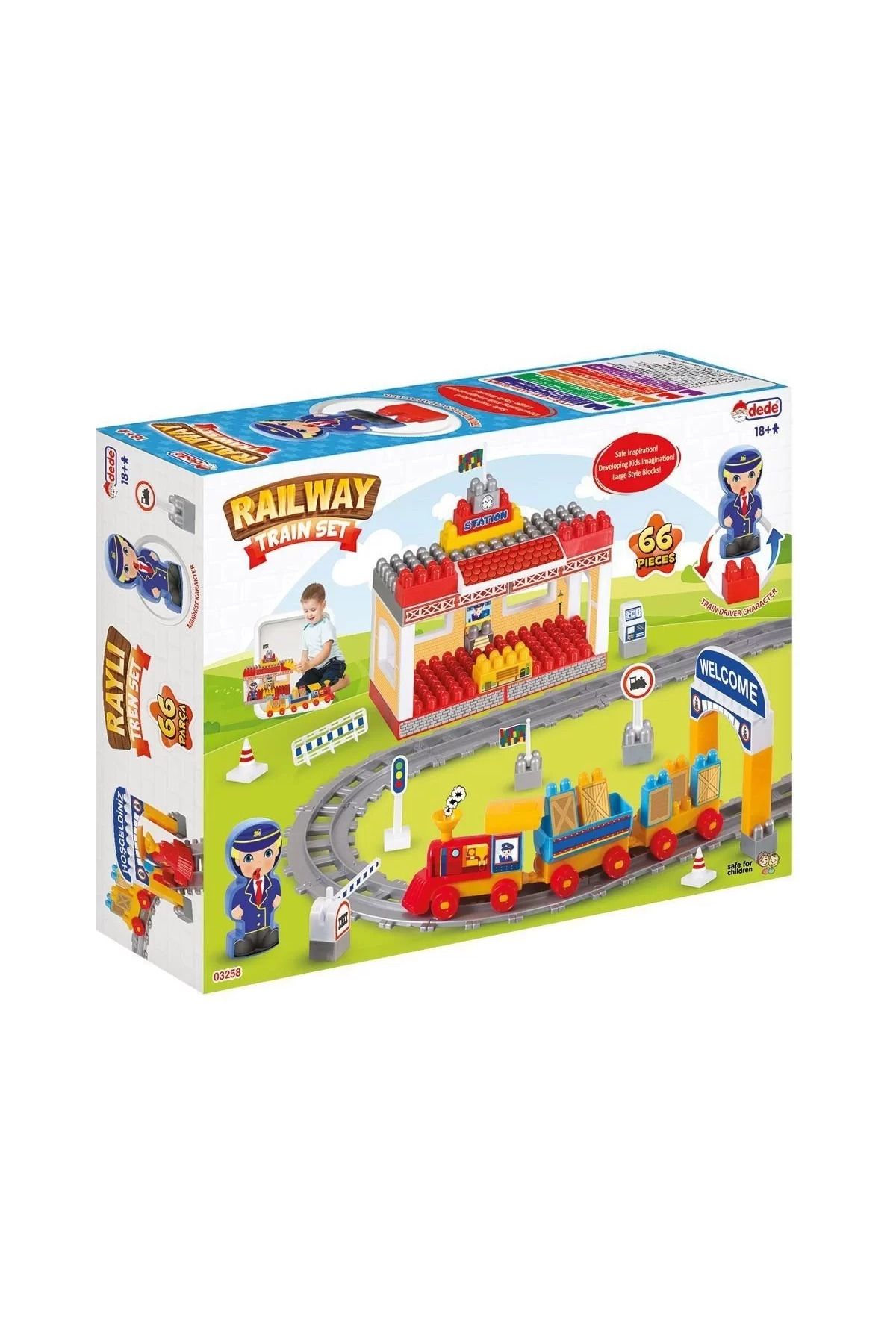 emek hasır çok emek verdik-03258 Rail Train Set 4
