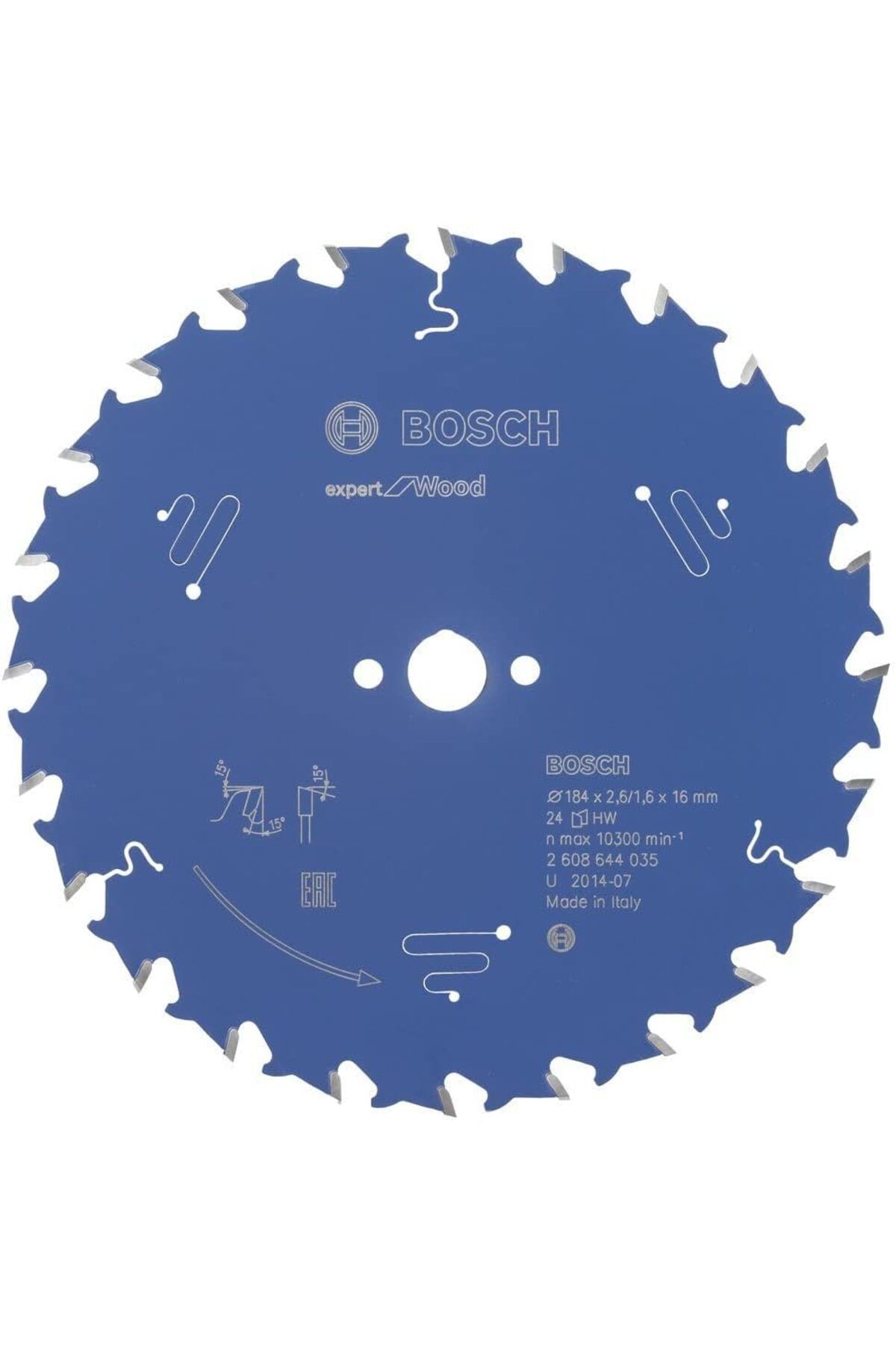 yusuftex srht 2608644035 dairesel testere bıçağı Expert for Wood, Mavi, 2608644035, 0 watts, 0 volts  721