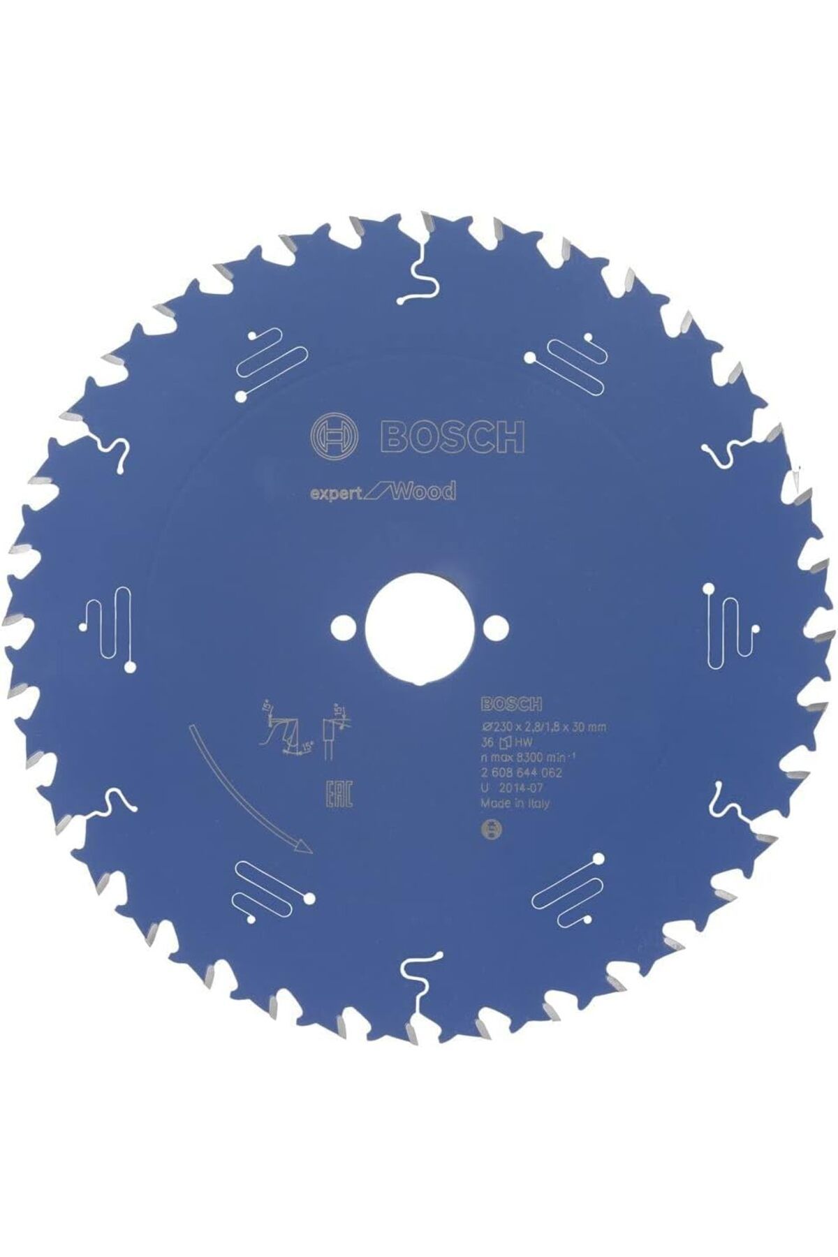 STOREMAX daliashops dairesel testere bıçağı Expert için ahşap, 230 x 30 x 2,8 mm, diş sayısı 36, 1 a