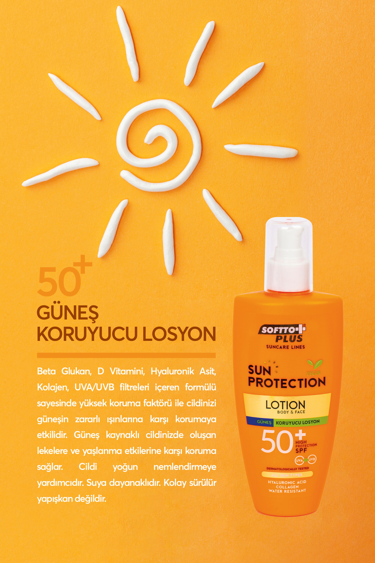 Güneş Koruyucu Losyon 50 Faktör — 8680540172126 — تصویر 2 از 3