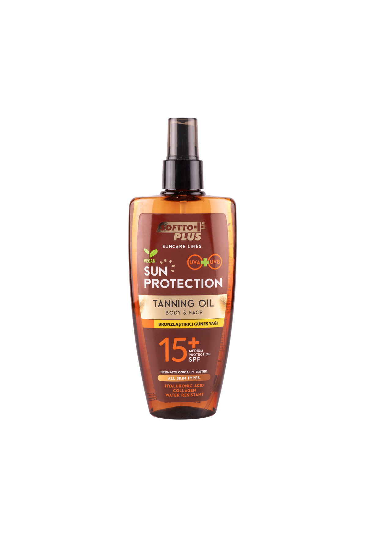 BRONZLAŞTIRICI GÜNEŞ YAĞI 15 SPF 200 ML — bronzlaştırıcı15spf2096 — تصویر 3 از 3
