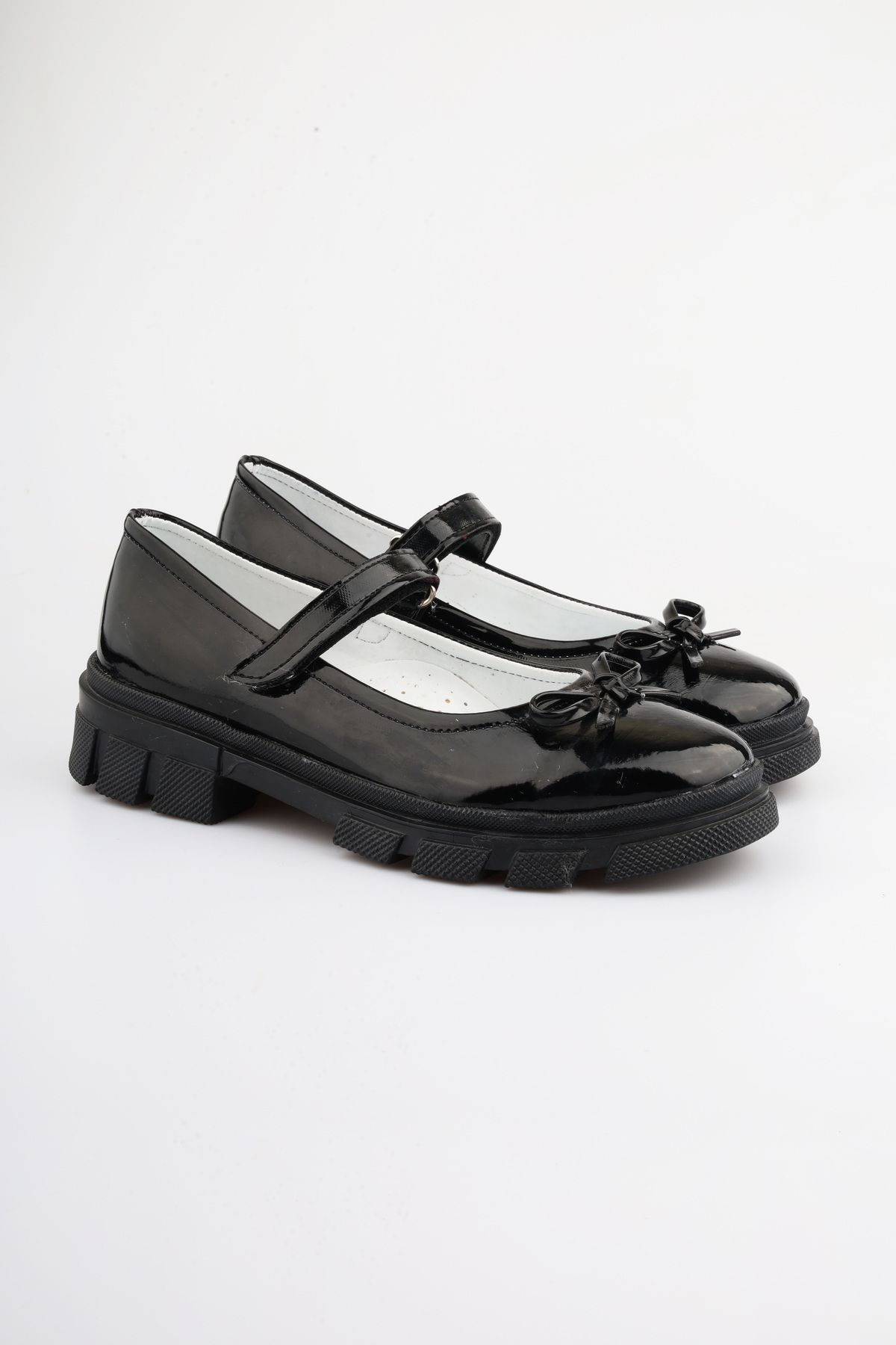 MoonGlow-Female Child Flats Black Female Child Flats Female Child School Shoes Female Child Shoes New Season 3