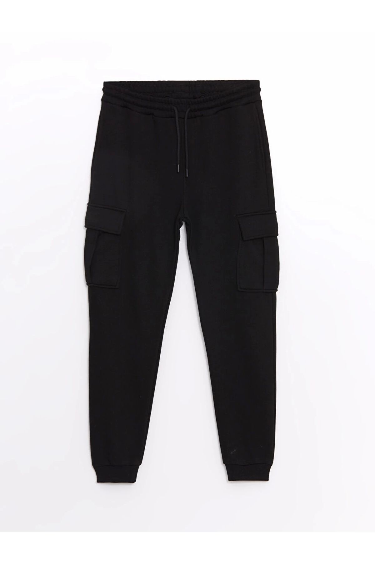 LC Waikiki-Xside Black Standard Fit Men's Thick Jogger Sweatpants 6