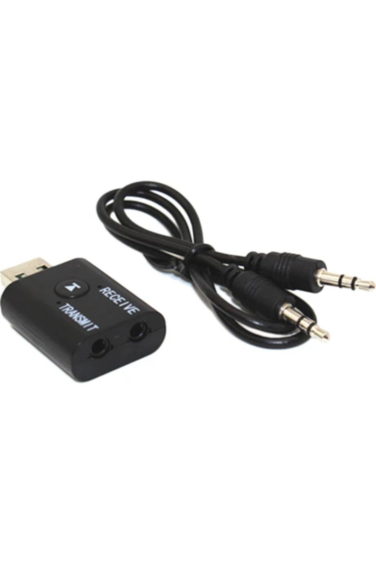 Genel Markalar USB Bluetooth 5.0 Adaptörü 2'si 1 Arada, USB Bluetooth Alıcısı/vericisi, Aux Girişi 3,5 mm Jakı, T