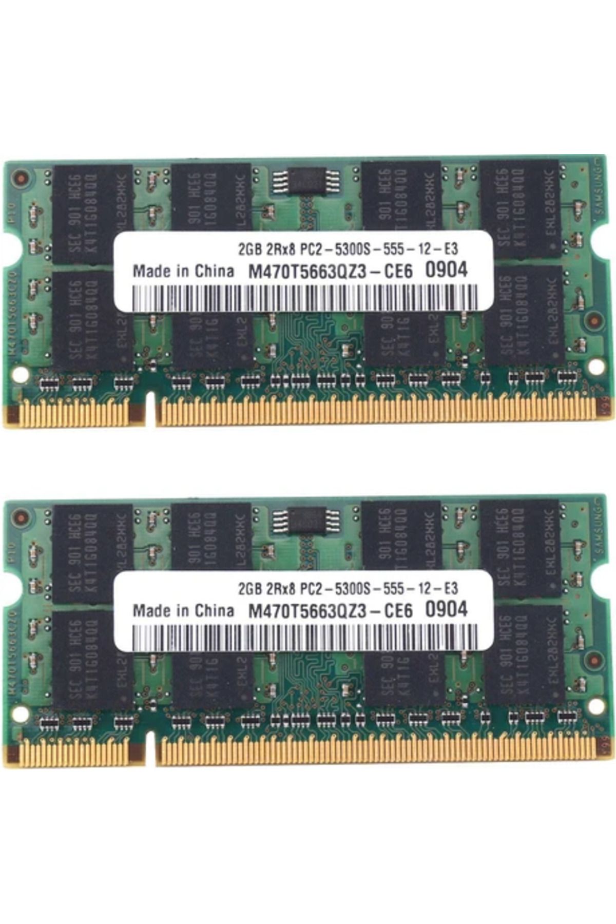 Obay 2x Ddr2 2 GB Ram Bellek Pc2 5300 Dizüstü Bilgisayar Ram Memoria Sodımm Ram 667