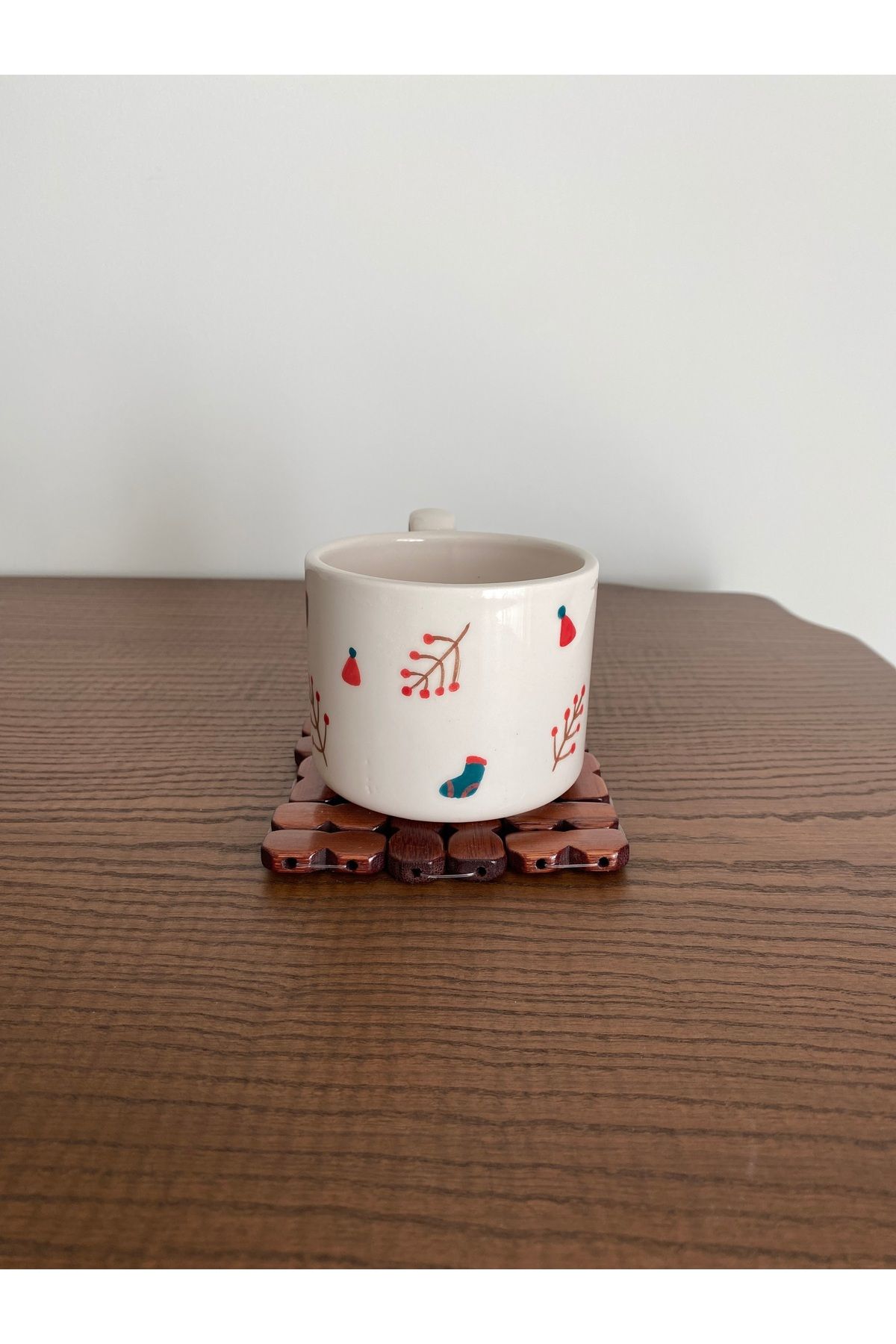 FaBü Sanat Atölyesi-Mug - Red - Ceramic 2