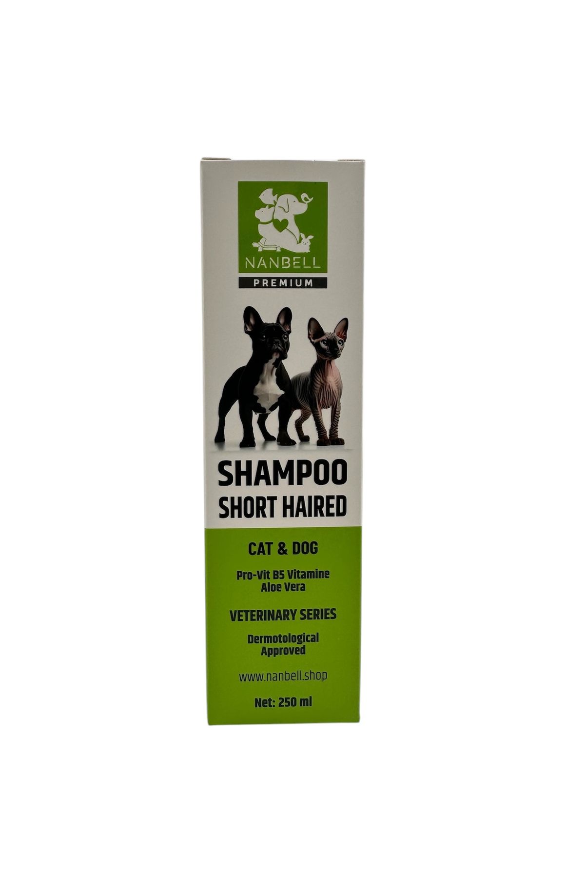 Nanbell Short Haired Cat&Dog Shampoo 250 Ml