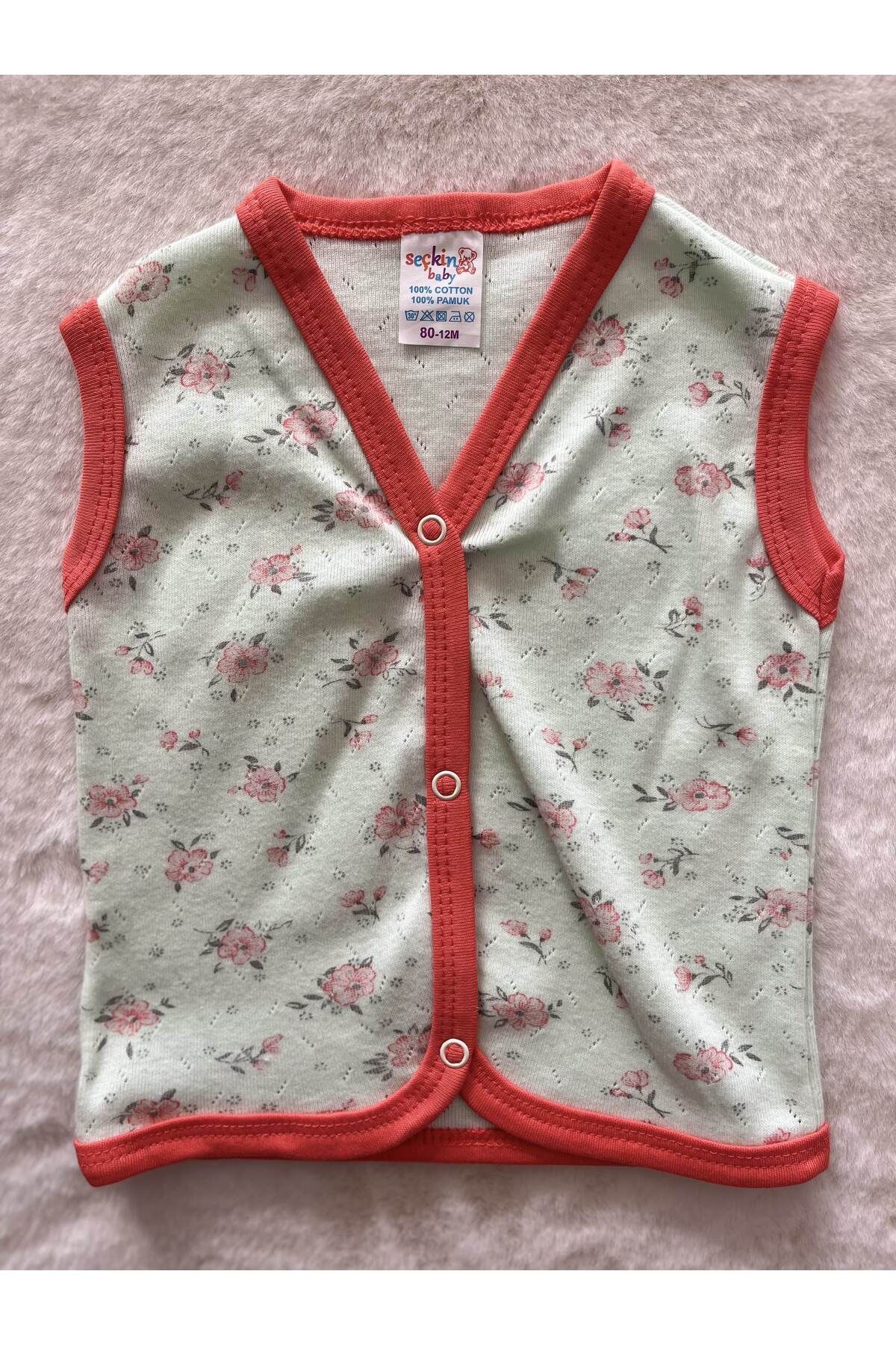 Seçkin Baby-Floral Transfer Vest 1