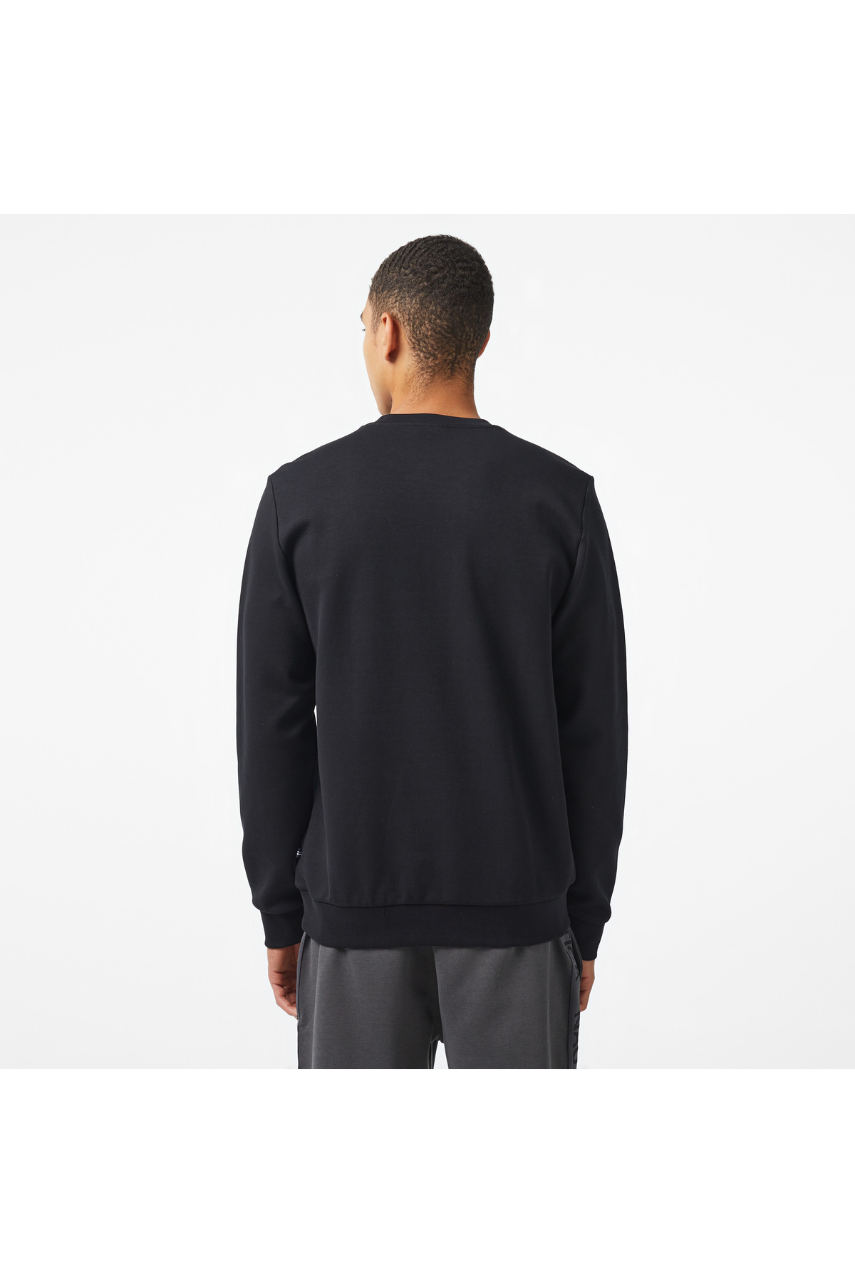 Nautica Erkek Siyah Regular Fit Sweatshirt görsel 2