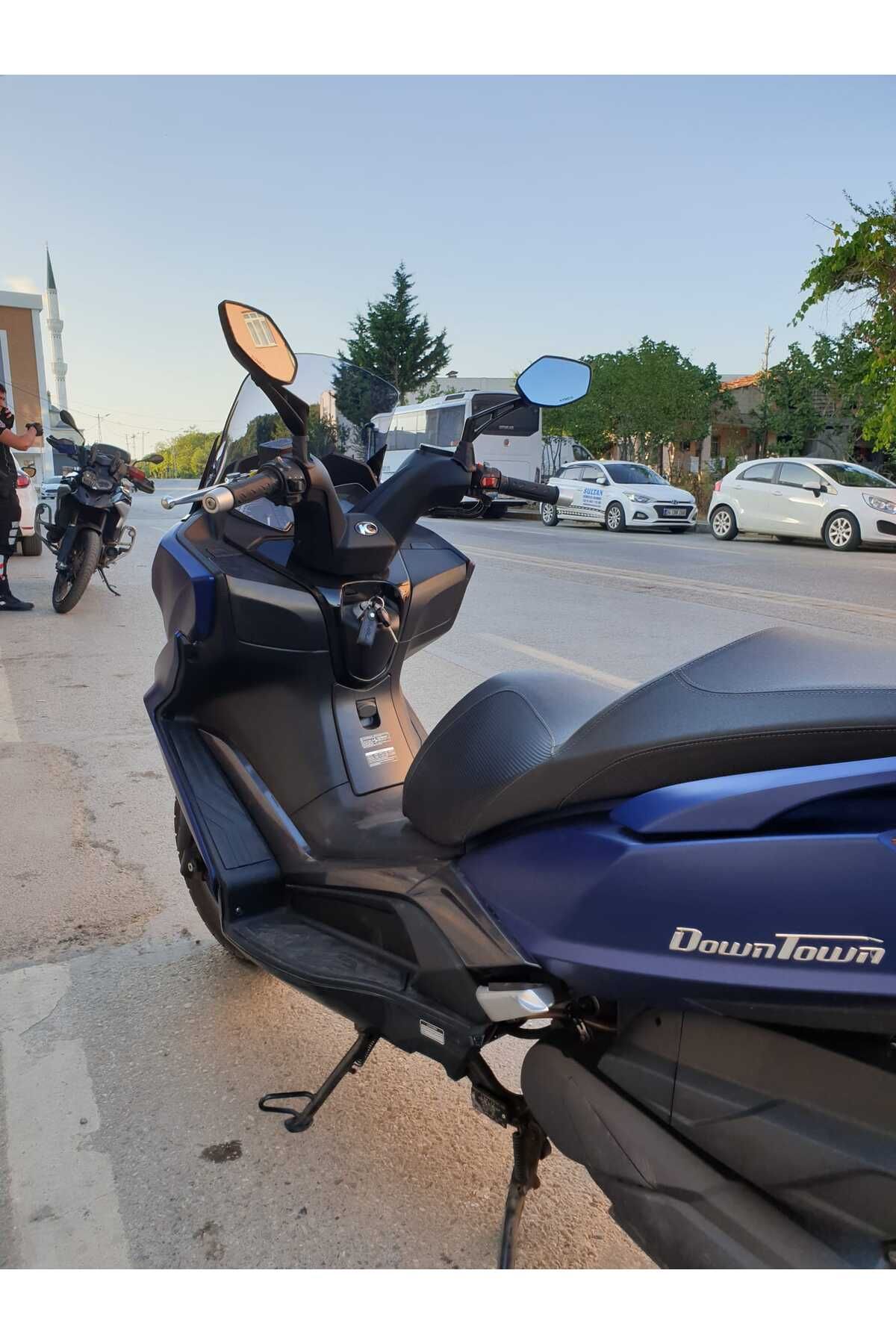 Kymco Downtown 250i Siperlik Ön Cam 2016 2025 Model 61cm Füme Renkli 4mm