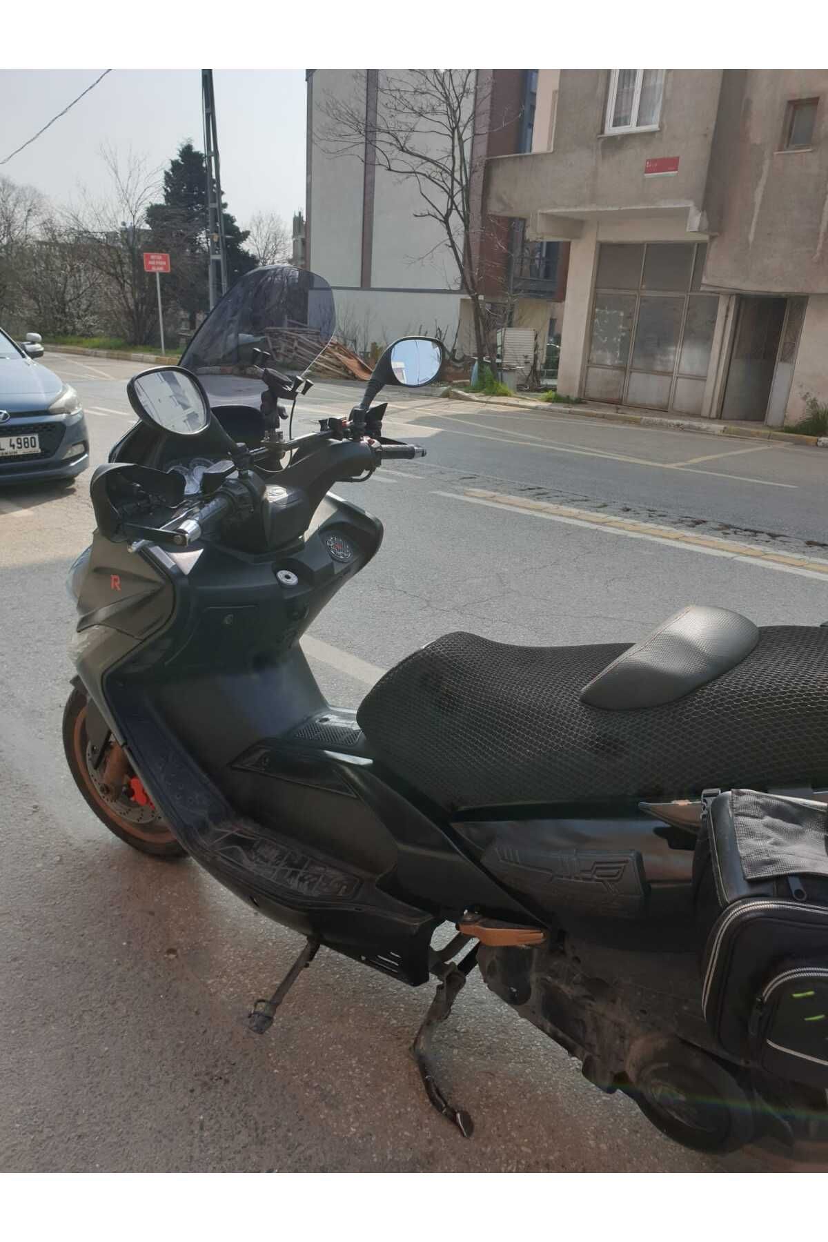 Kymco Xciting 250 500 R Siperlik Ön Cam 2010 2011 Model 72cm Füme Renkli 4mm UZUN CAM