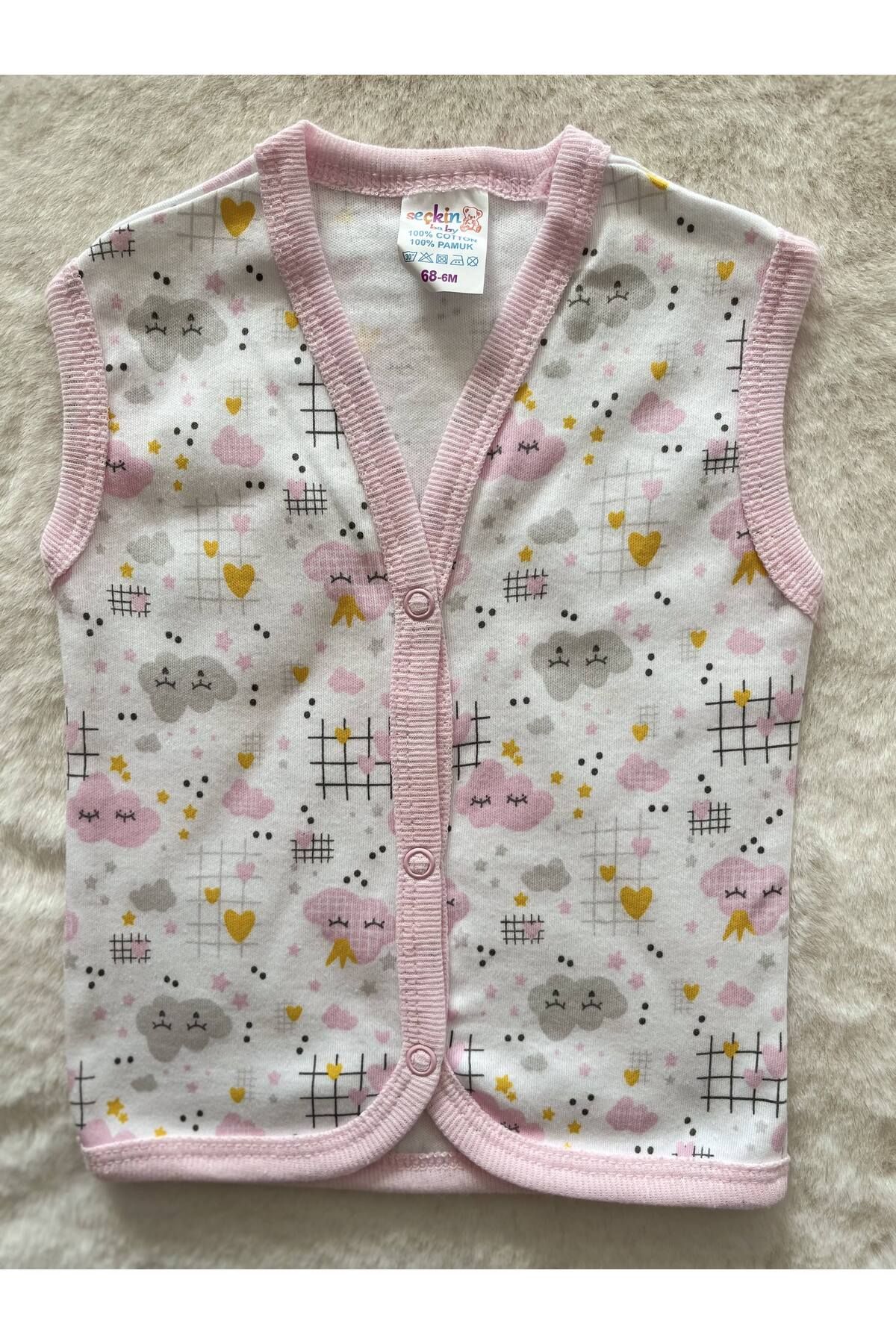 Seçkin Baby-Cloudy Combed Cotton Vest 1