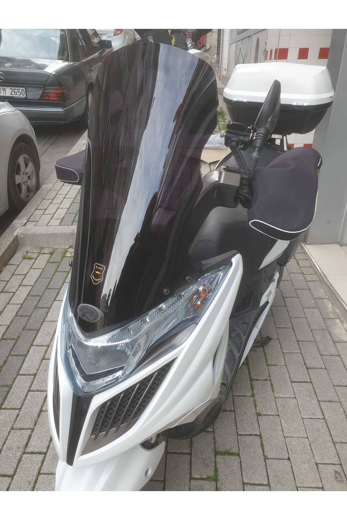 Kymco G Dink 150 250i Siperlik Ön Cam 2013 Model 66cm Siyah Renkli 4mm