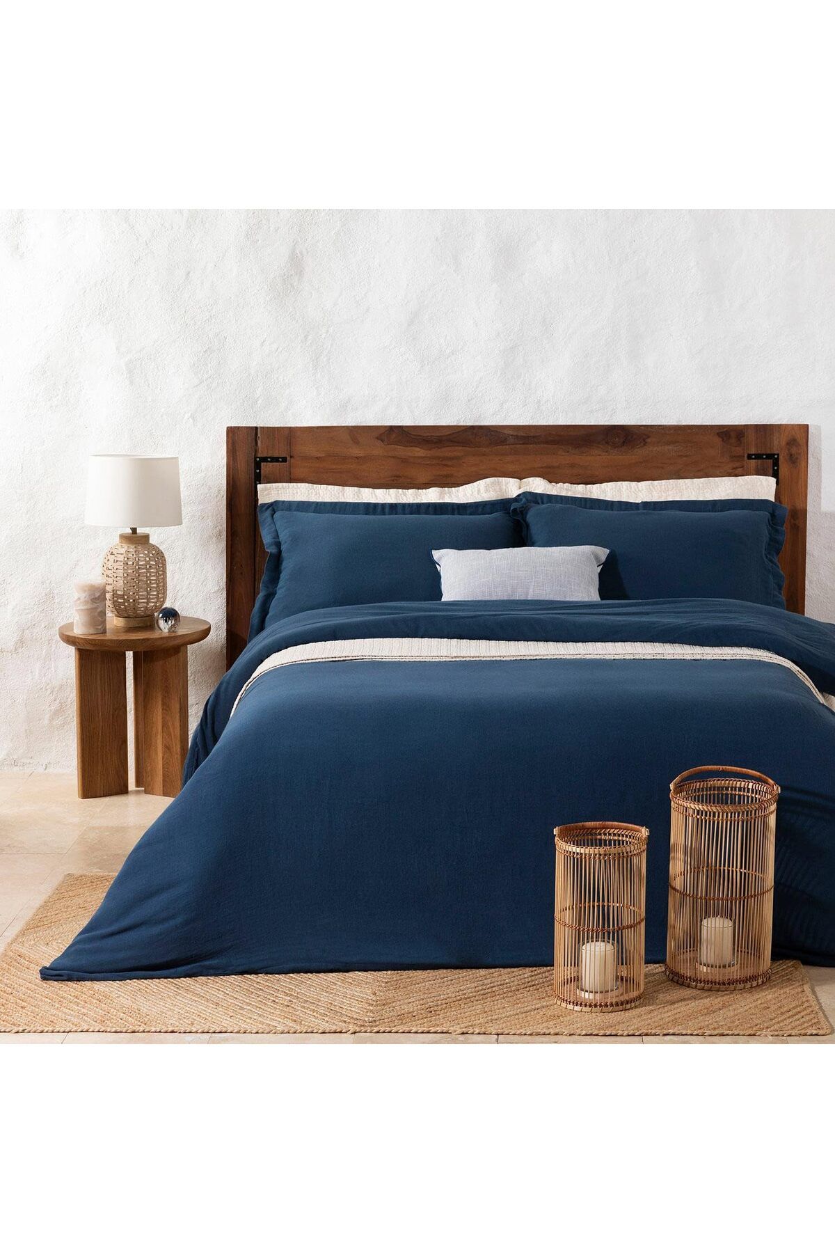 STOREMAX bystoreby Sofia Ekstra Çift Kişilik Nevresim Seti 230x220 cm NewDesing 646268