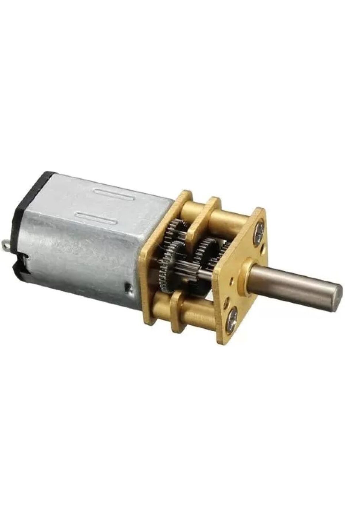 CALRADİA 12V 4000 Rpm Redüktörlü Mikro DC Motor N20 12mm