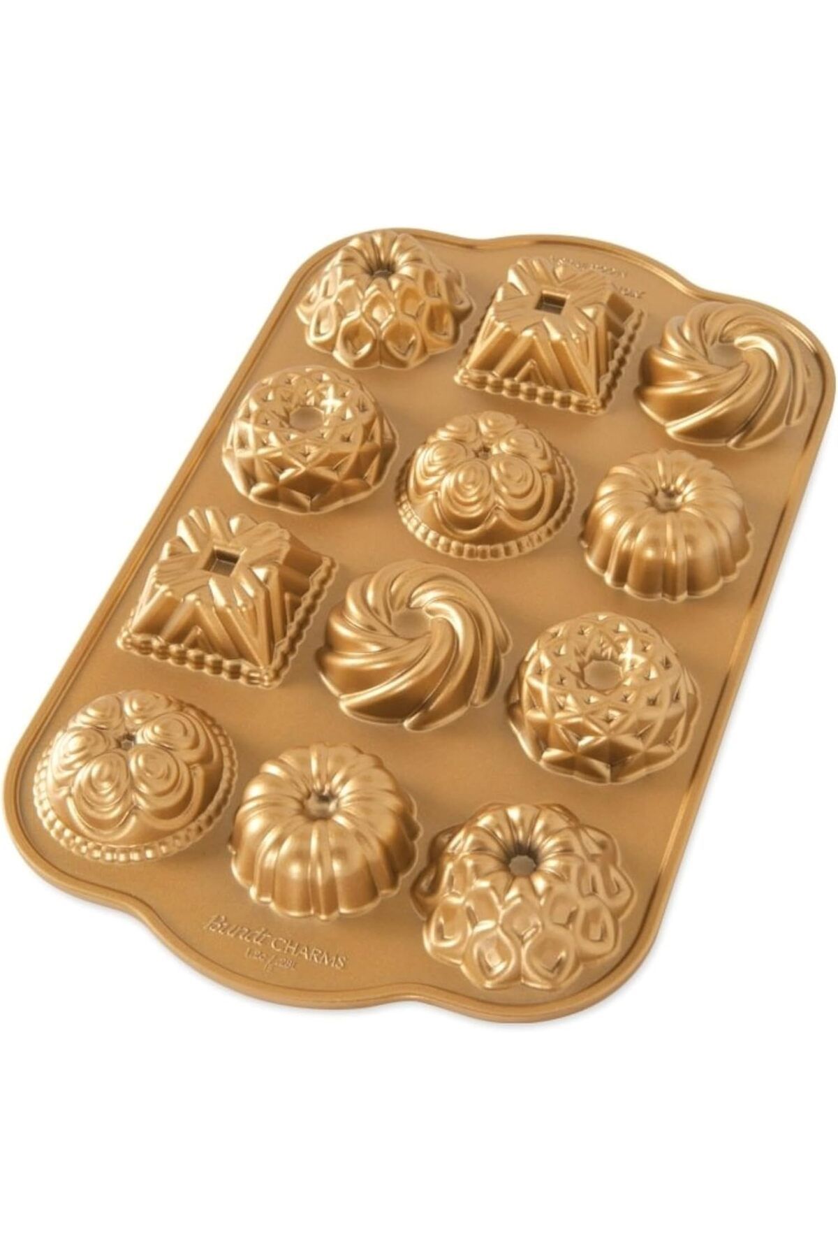 STOREMAX gelalpzr Ware Nordic Ware Bundt Baking charms/Gold aynet 1109110