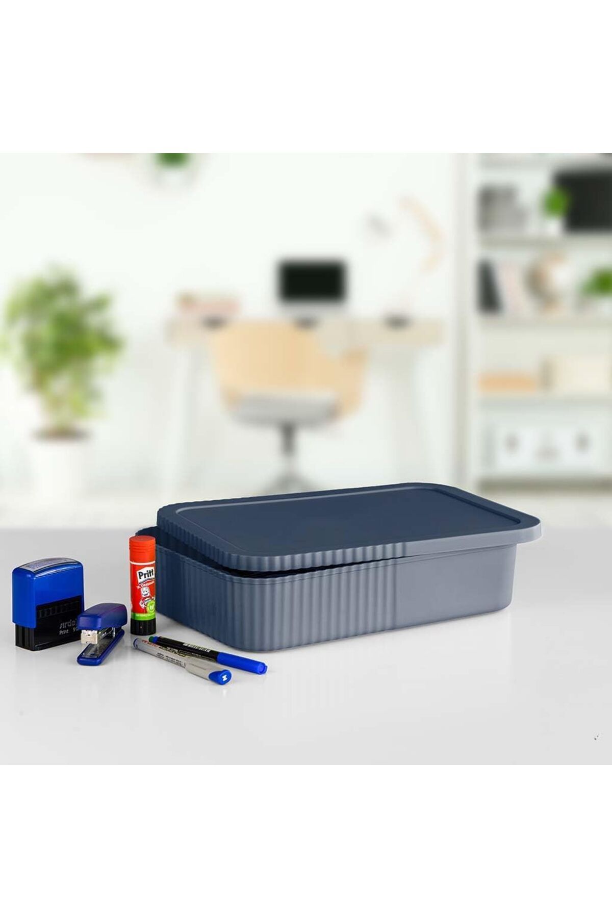 STOREMAX htpshopmx 6 L Kapaklı İnce-Geniş Kutu str http 1092444
