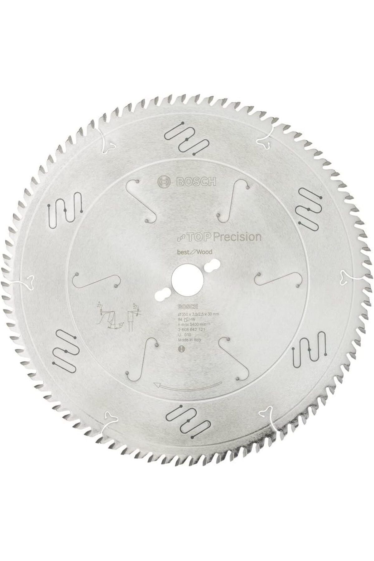 STOREMAX srhtDS dairesel testere bıçağı Top Precision Wood, 350 x 30 x 3,5 mm, 84, 2608642121 için en iy