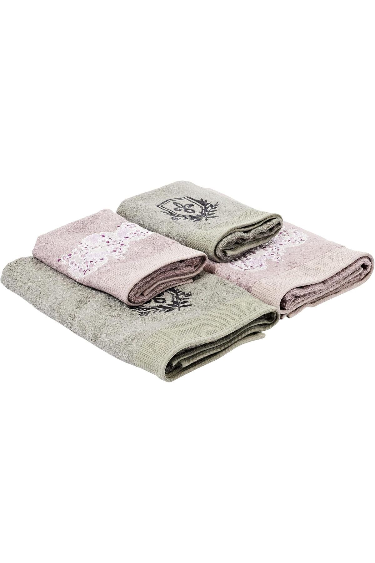 STOREMAX htpshopmx Pamuk%40 Vıscose Mild Hamam Seti A.Mürdüm 4'Lü Set str http 1092444