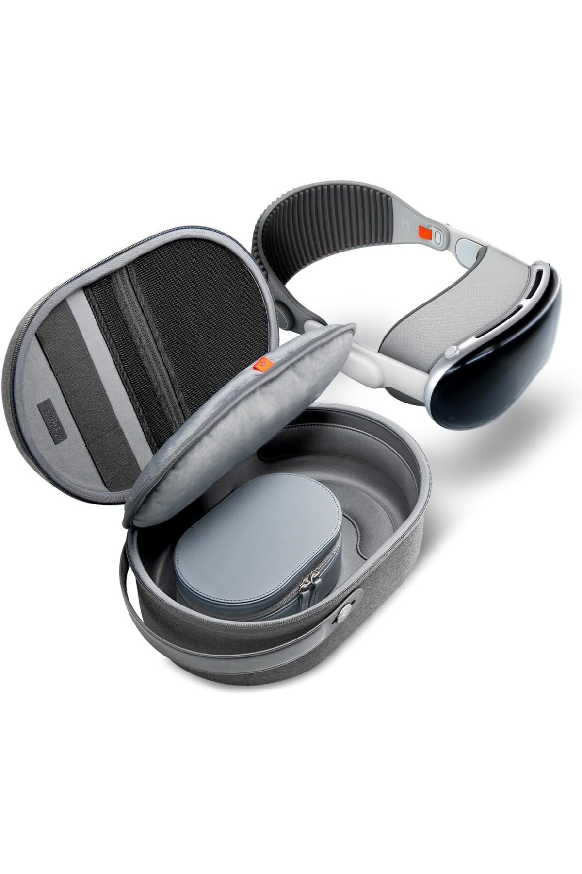 STOREMAX Vision Pro Taşıma/Koruma Çantası Pouch Klasden Charcoal Gray -