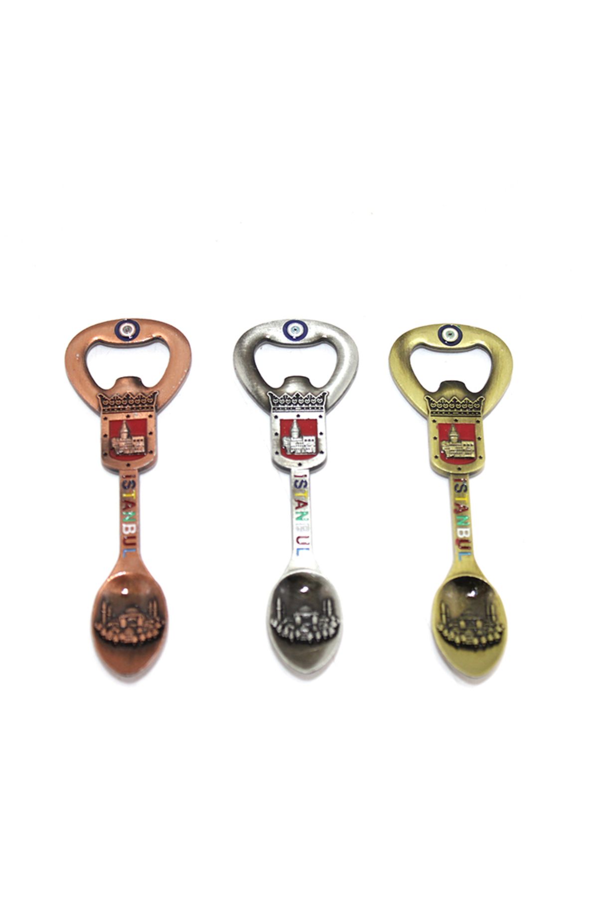 Livenda Shop İstanbul Temalı Metal Magnet Ve Açacak
