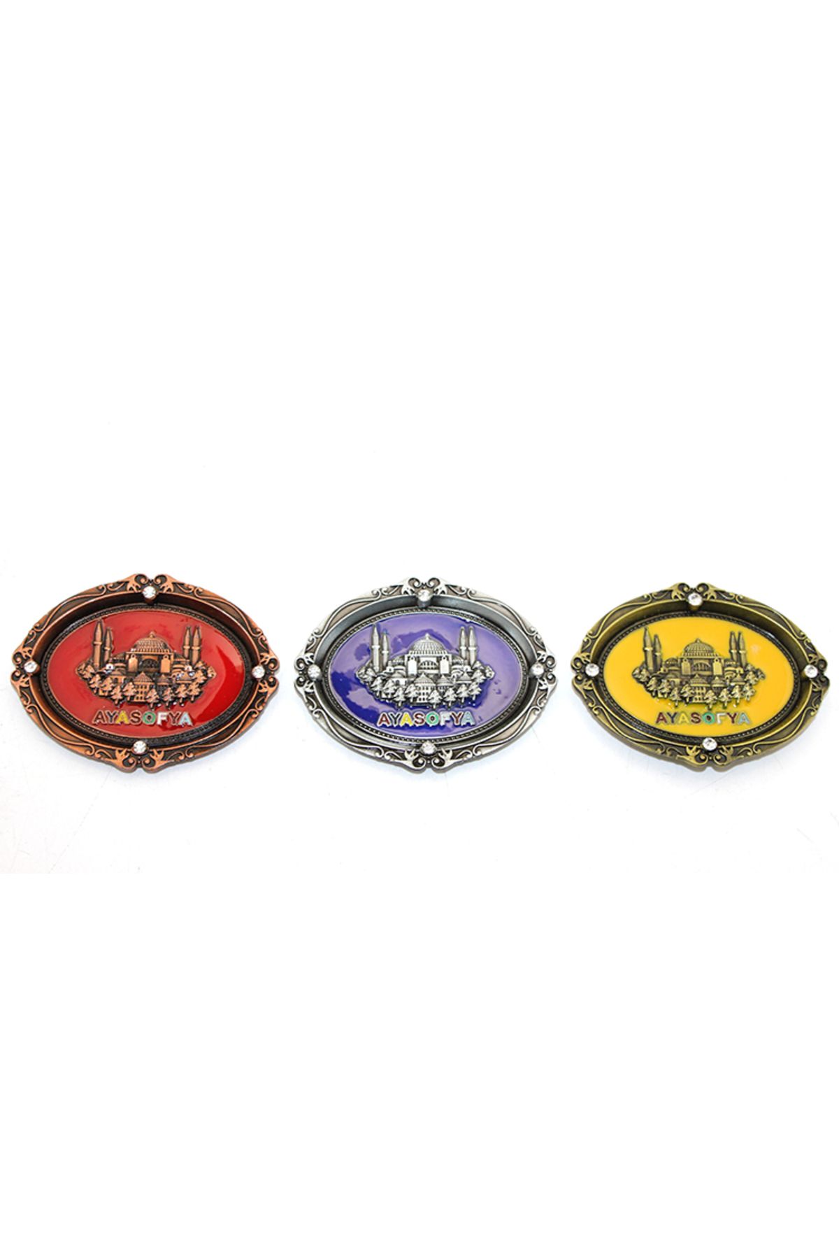 Vivesta Shop İstanbul Temalı Metal Magnet