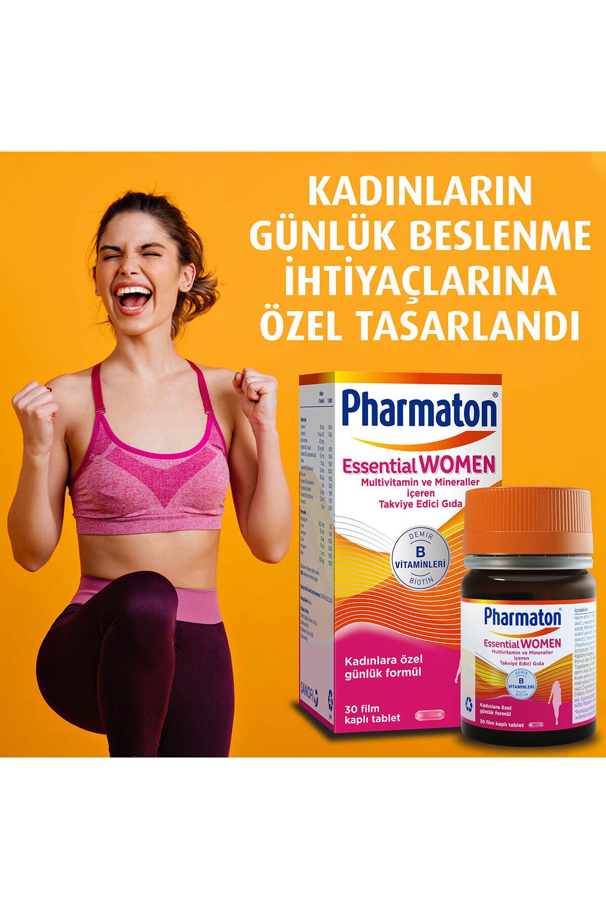 Pharmaton-Essential Women 30 Tablets 3