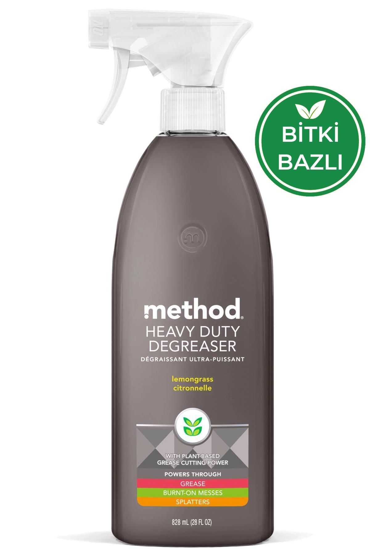 METHOD Lemongrass Güçlü Yağ Çözücü Sprey 828ML