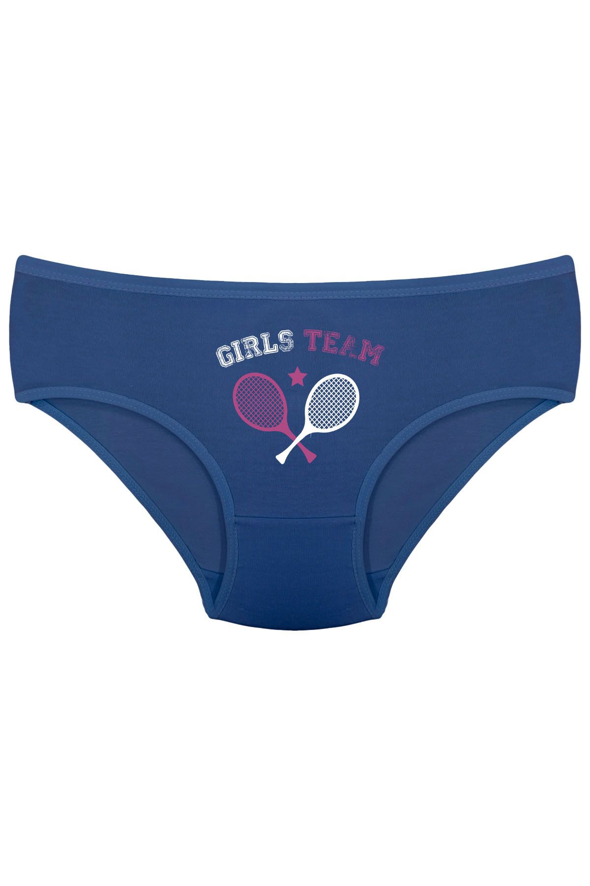 Onurel-  Girl's 5-Pack Mixed Tennis Printed Lycra Panties 4