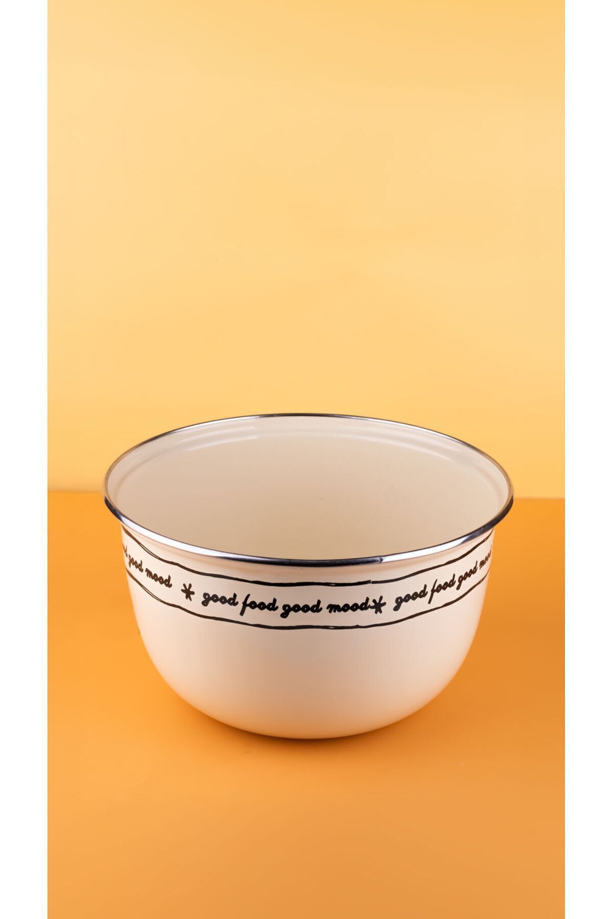 EMAYlab-Mood Enamel Mixing and Salad Container 24cm 4 Liters (CONTAIN COOKER) 4