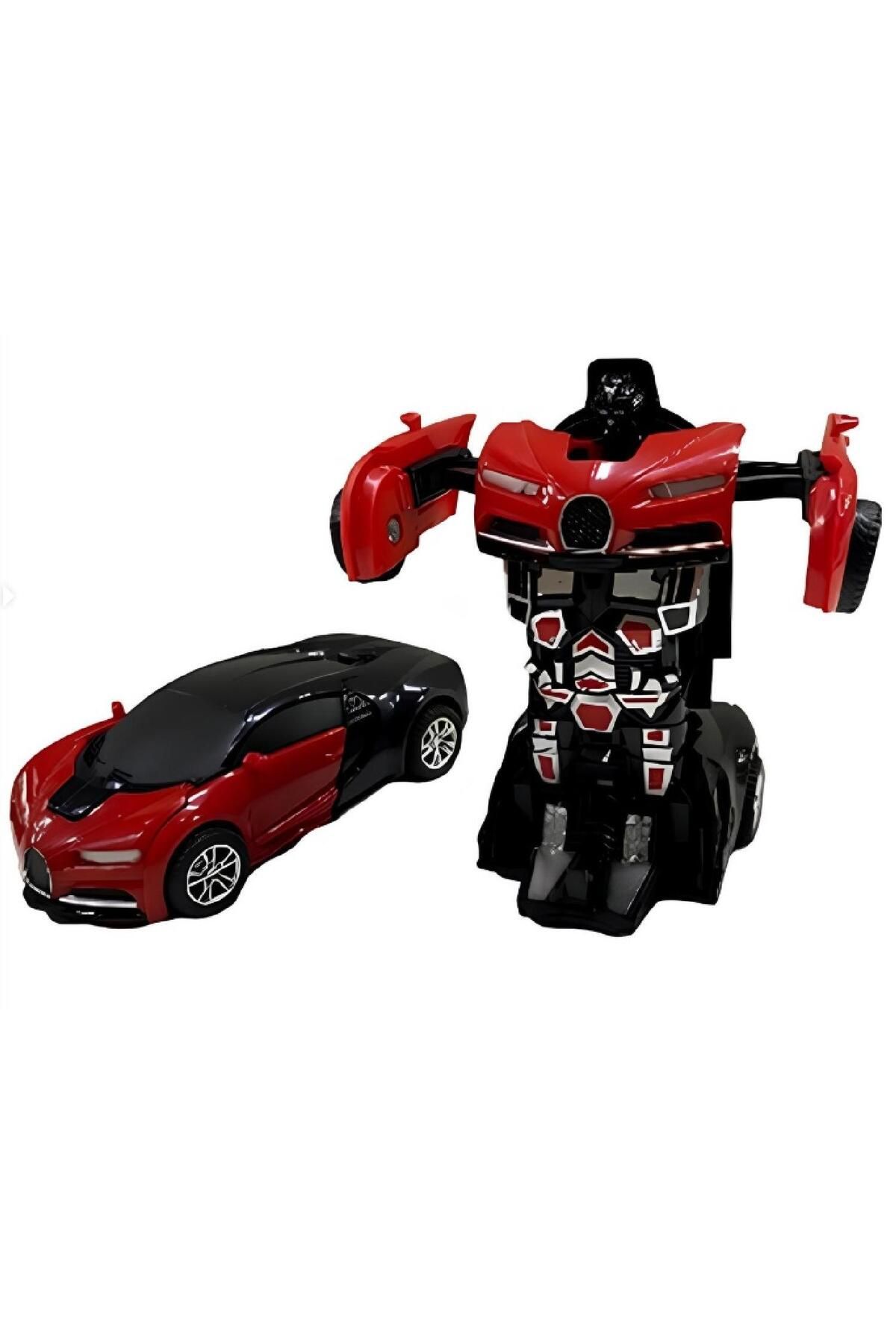 toysclub SÜRTMELİ ROBOTA DÖNÜŞEN ARABA