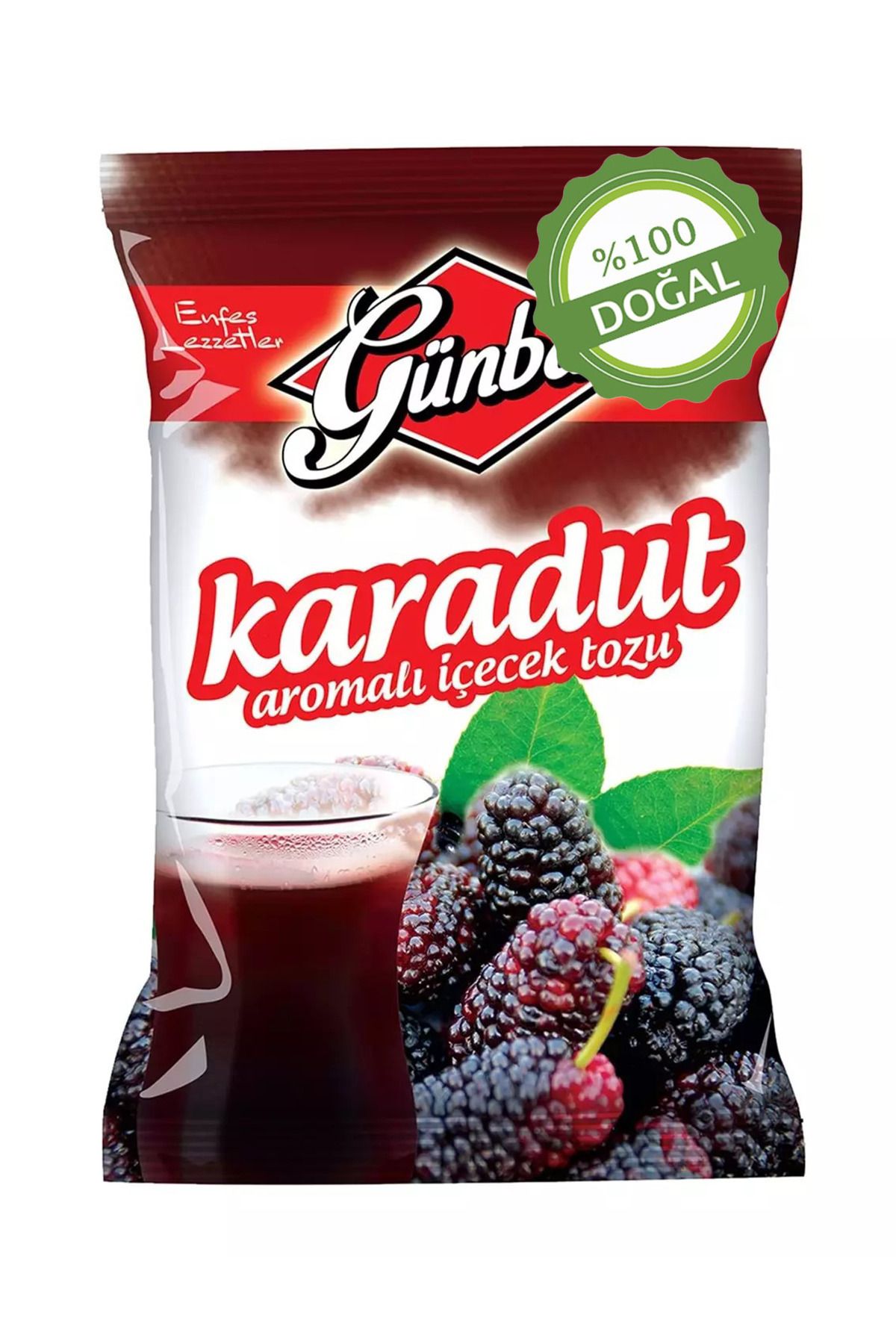 OrdoVeni Karadut Aromalı Doğal Içecek Tozu 250 gr - Ferahlatıcı Lezzet Ve Kolay Hazırlık - Beverage Powder